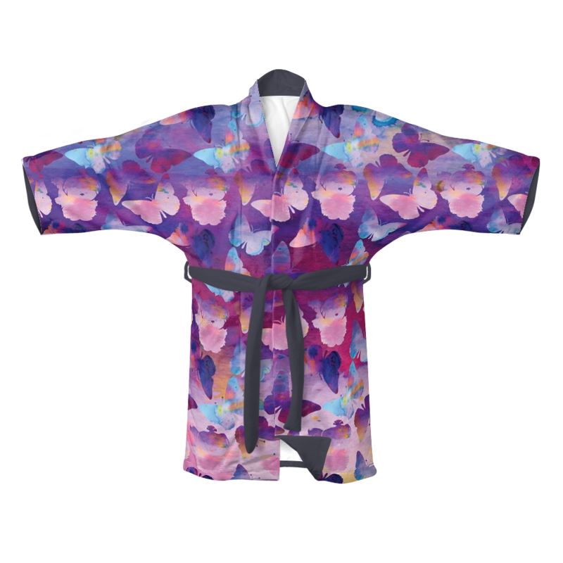 Shih Tzu and Butterflies Kimono