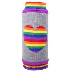 Rainbow Heart Sweater