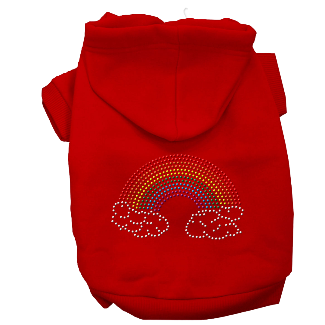 Rainbow Rhinestone Hoodie