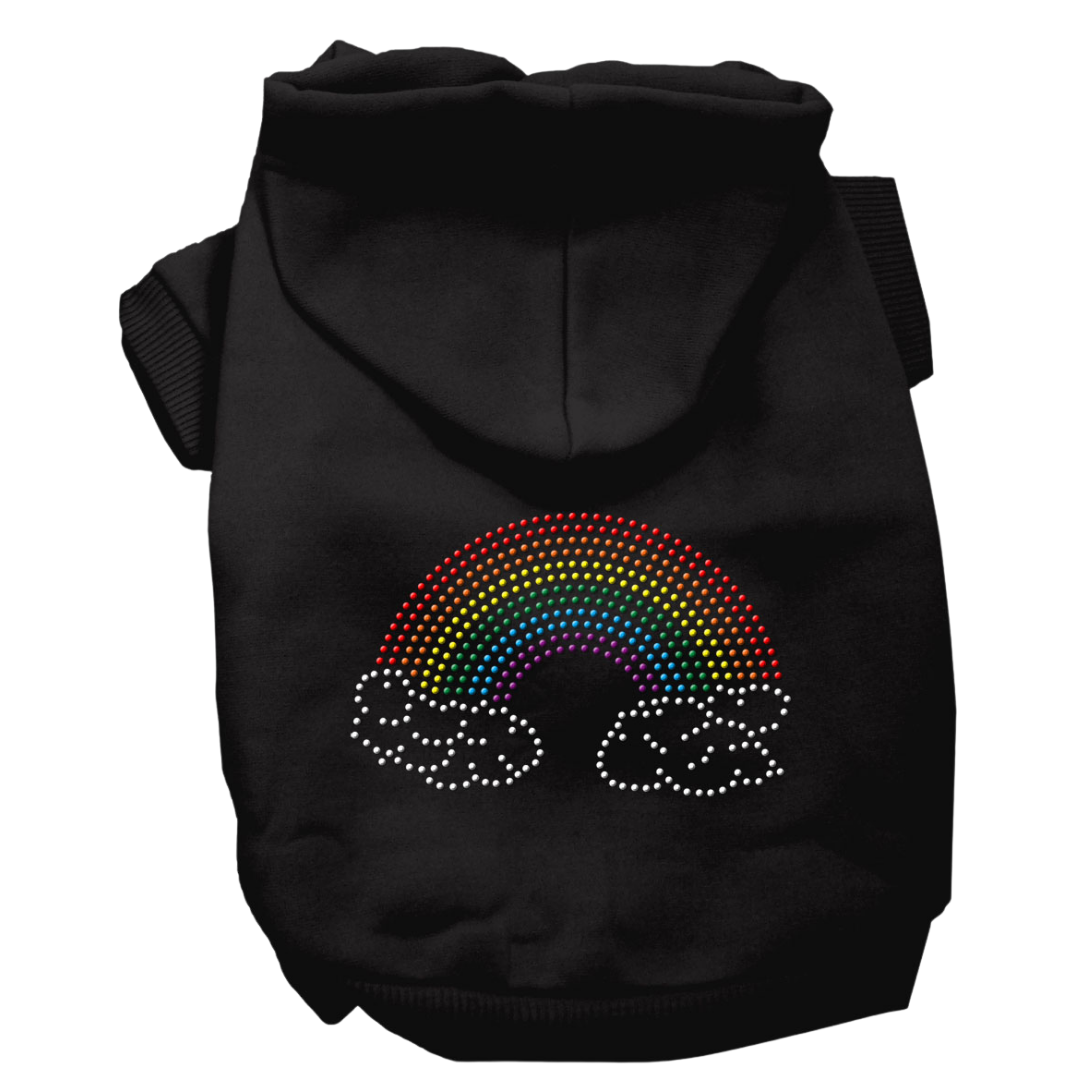 Rainbow Rhinestone Hoodie