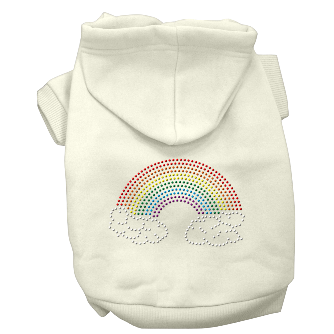 Rainbow Rhinestone Hoodie