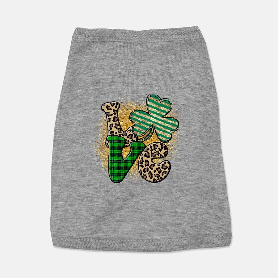 Leopard Love St. Patty's Pet Tank