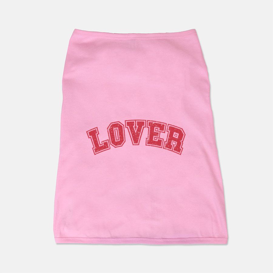 Lover Collegiate Style Pet T-Shirt