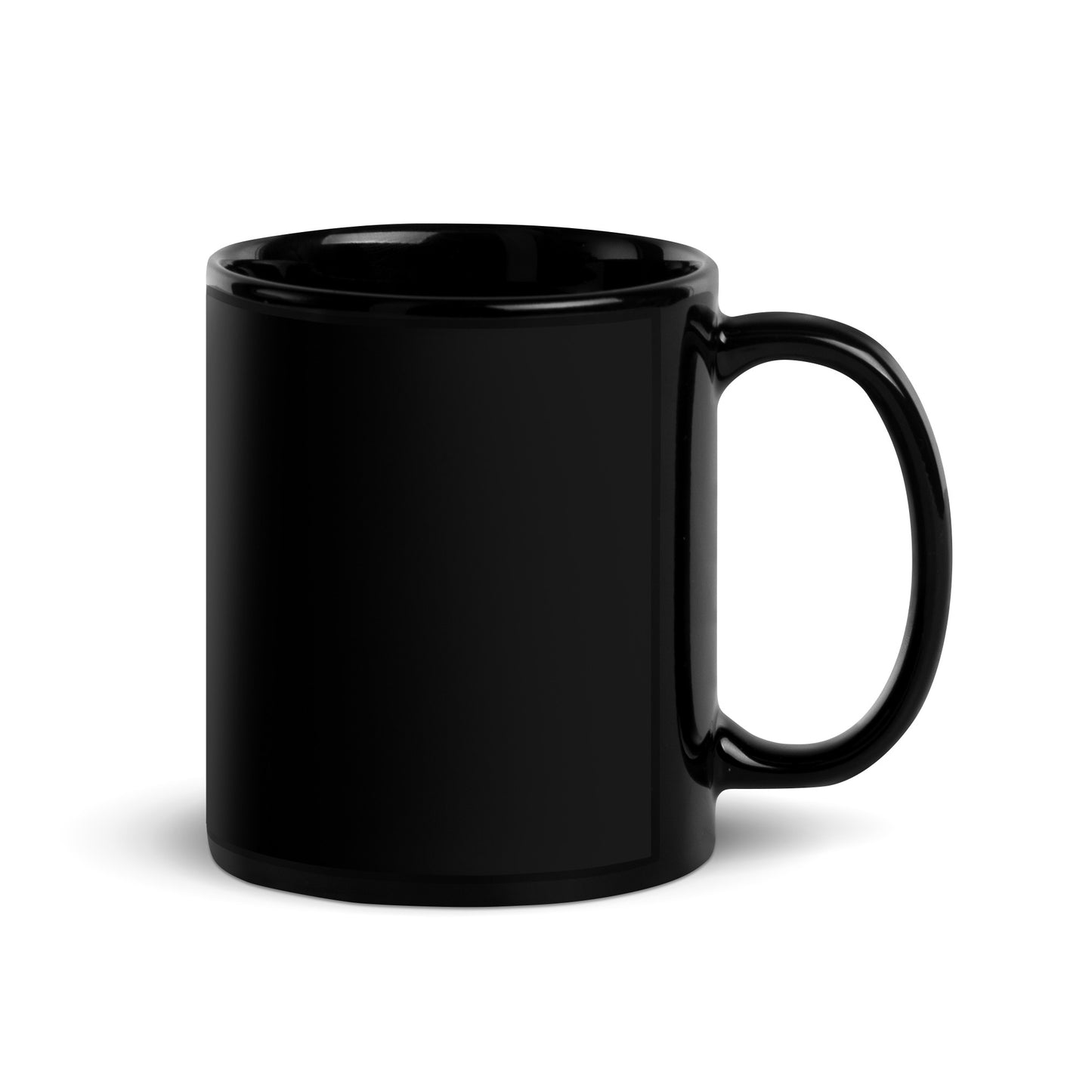 Just a Girl Who Loves Shih Tzu Black Glossy Mug