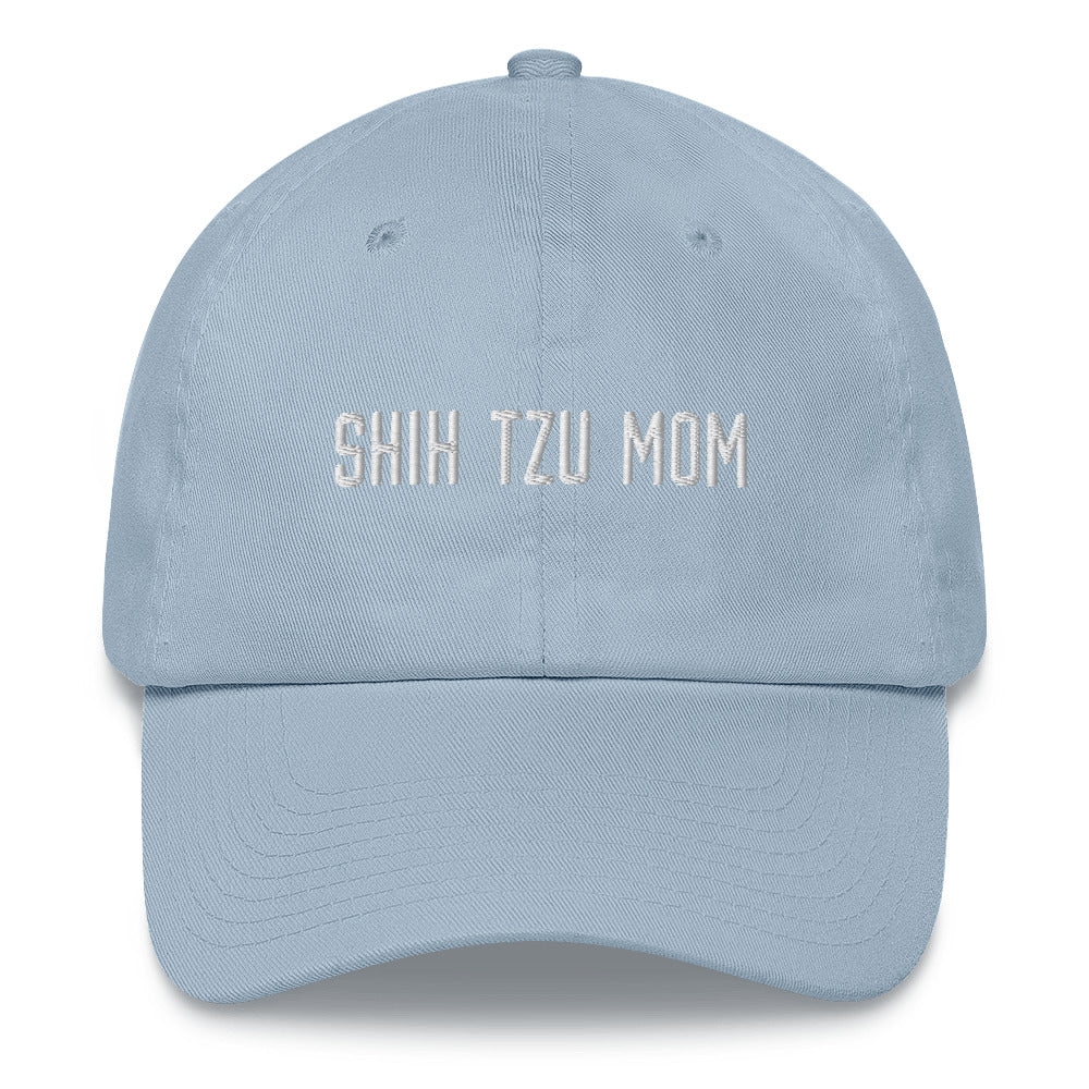 Shih Tzu Mom Embroidered Baseball Cap