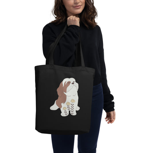 Scandinavian Shih Tzu Eco Tote Bag