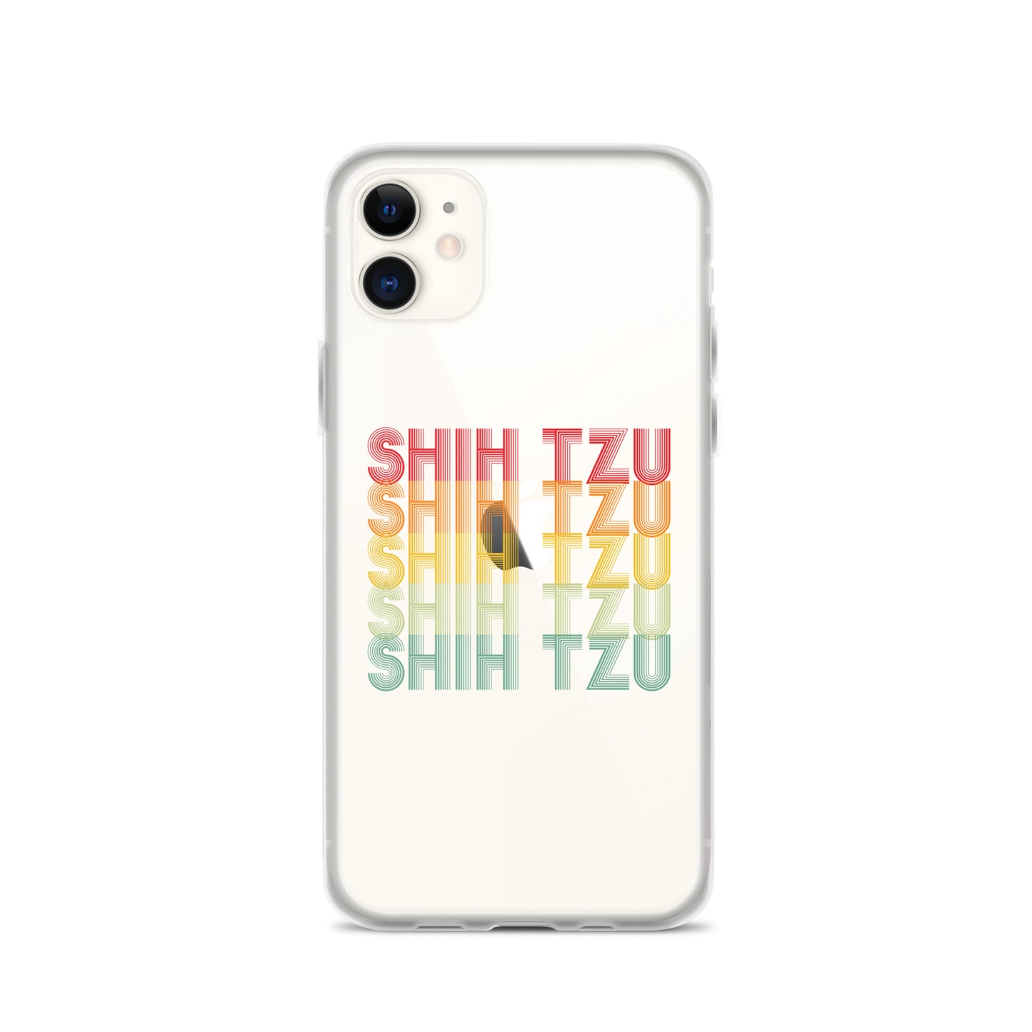 Shih Tzu Typographical iPhone Case