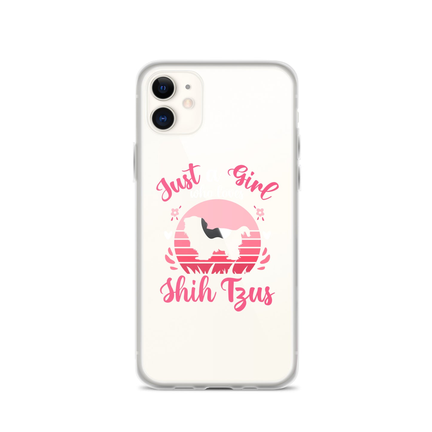 Just a Girl Who Loves Shih Tzu iPhone Case