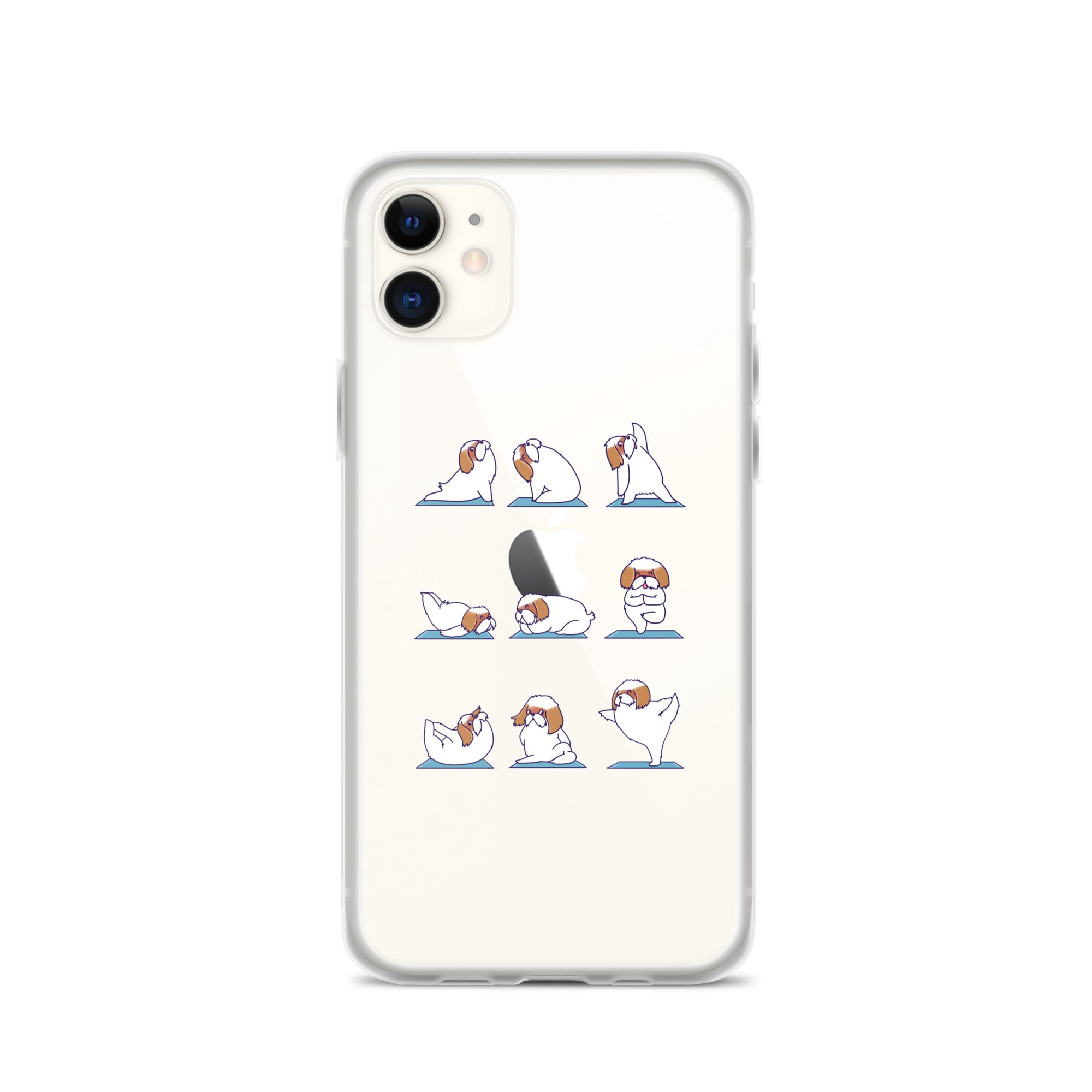 Shih Tzu Doing Yoga iPhone Case