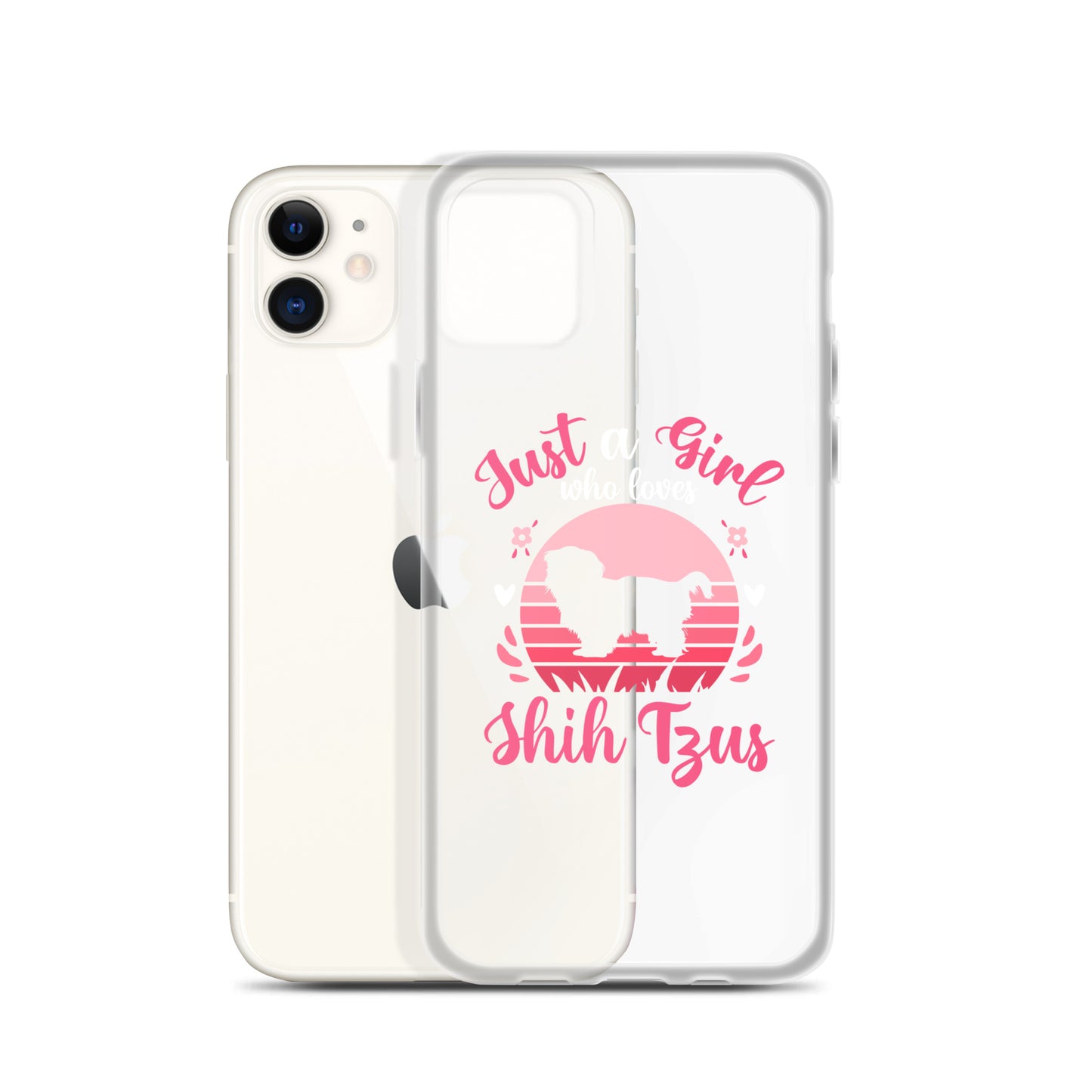 Just a Girl Who Loves Shih Tzu iPhone Case