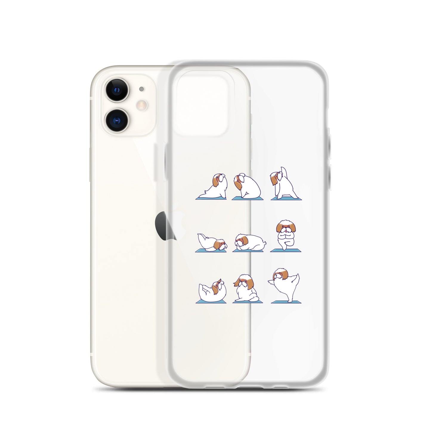 Shih Tzu Doing Yoga iPhone Case