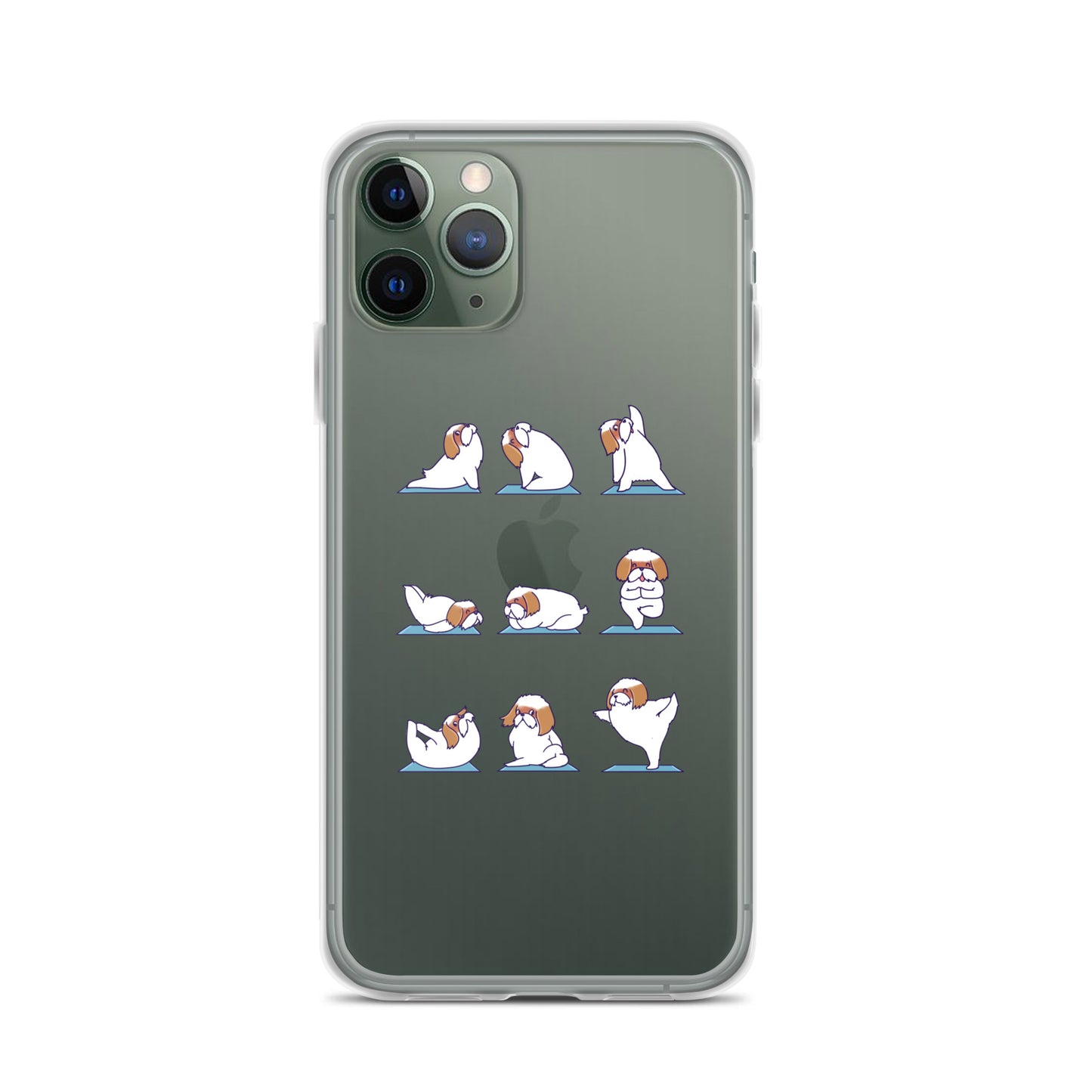 Shih Tzu Doing Yoga iPhone Case