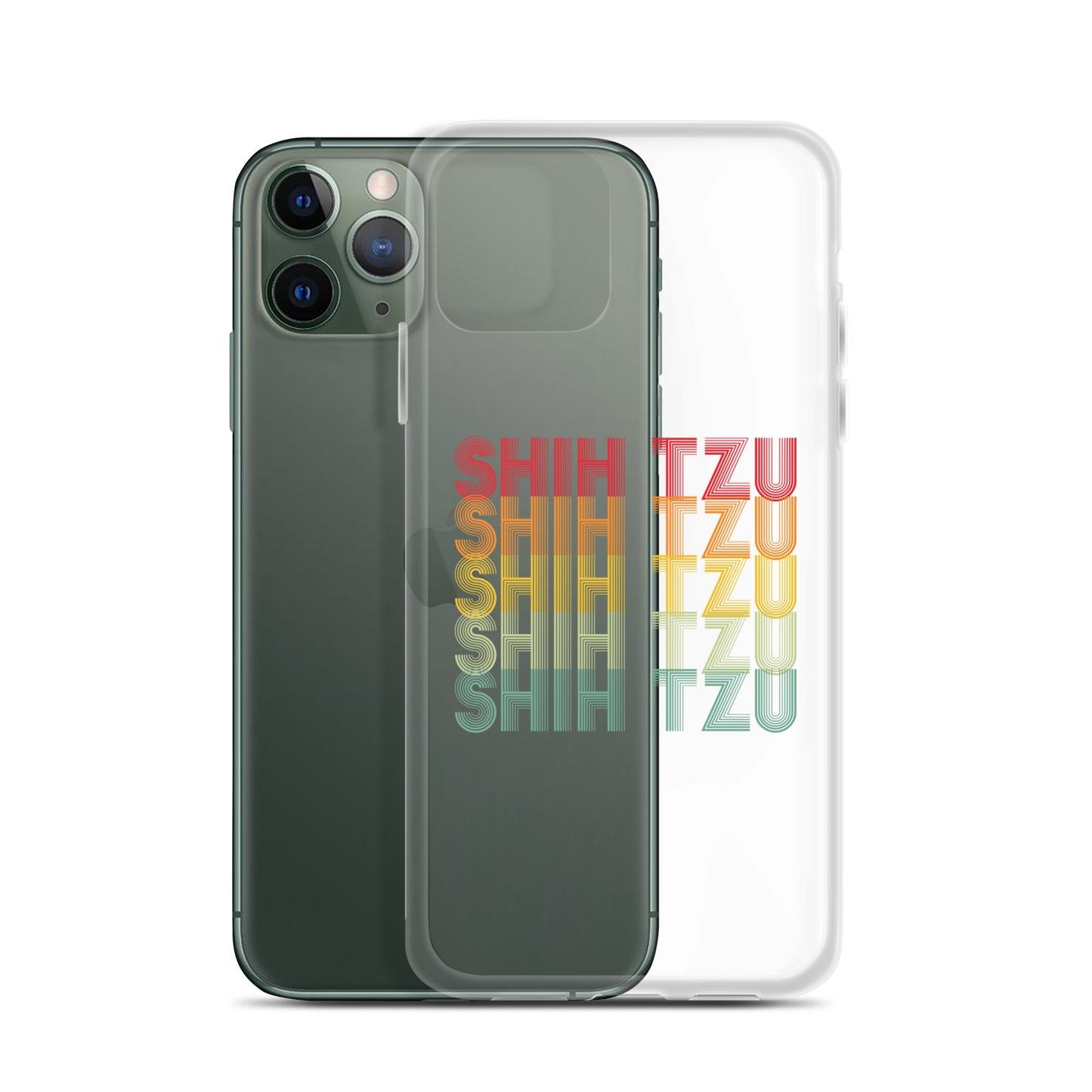 Shih Tzu Typographical iPhone Case