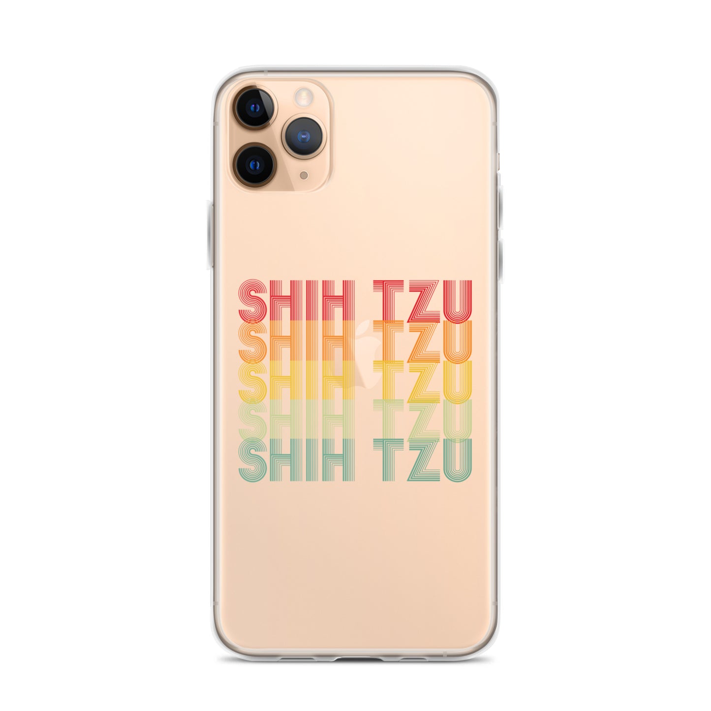 Shih Tzu Typographical iPhone Case