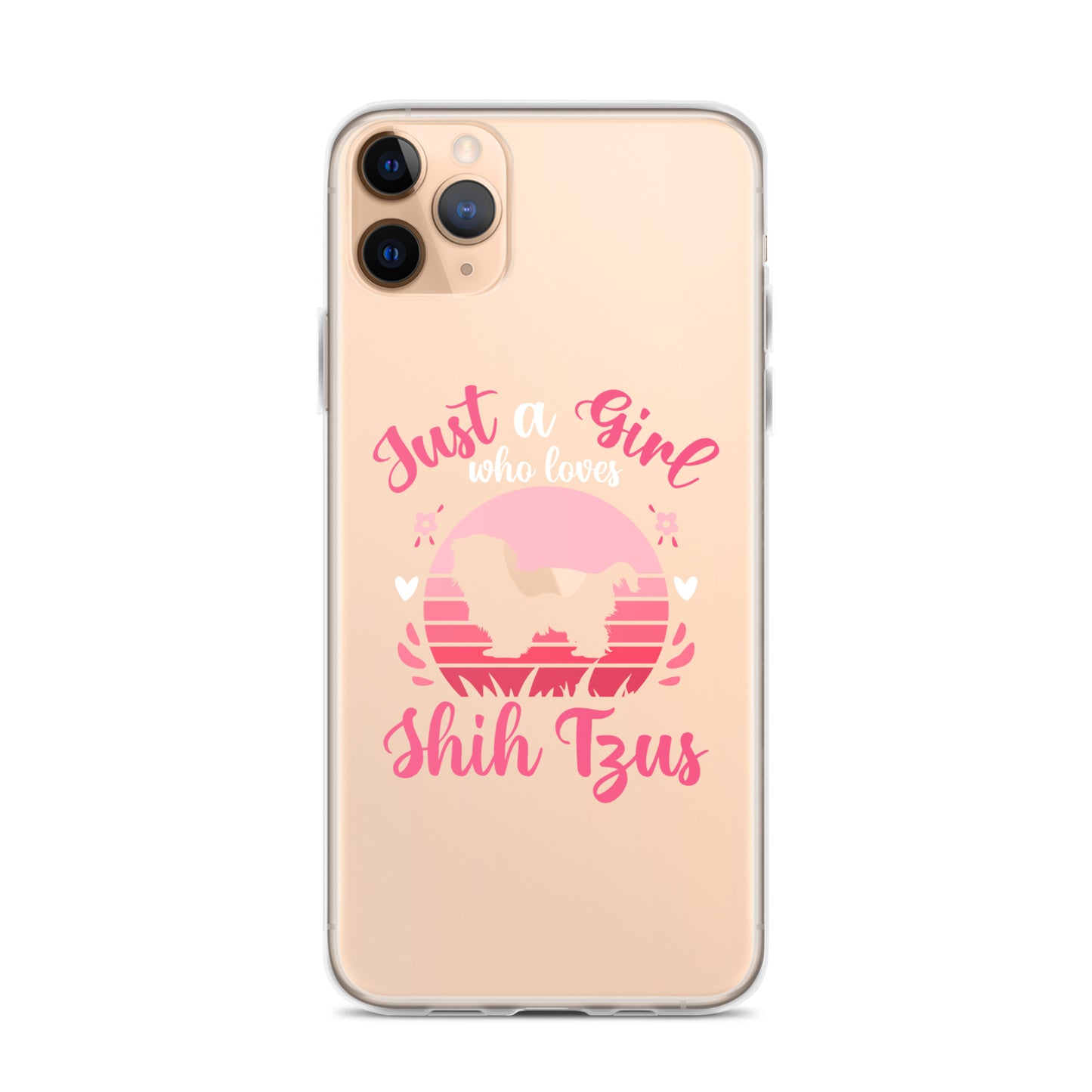 Just a Girl Who Loves Shih Tzu iPhone Case