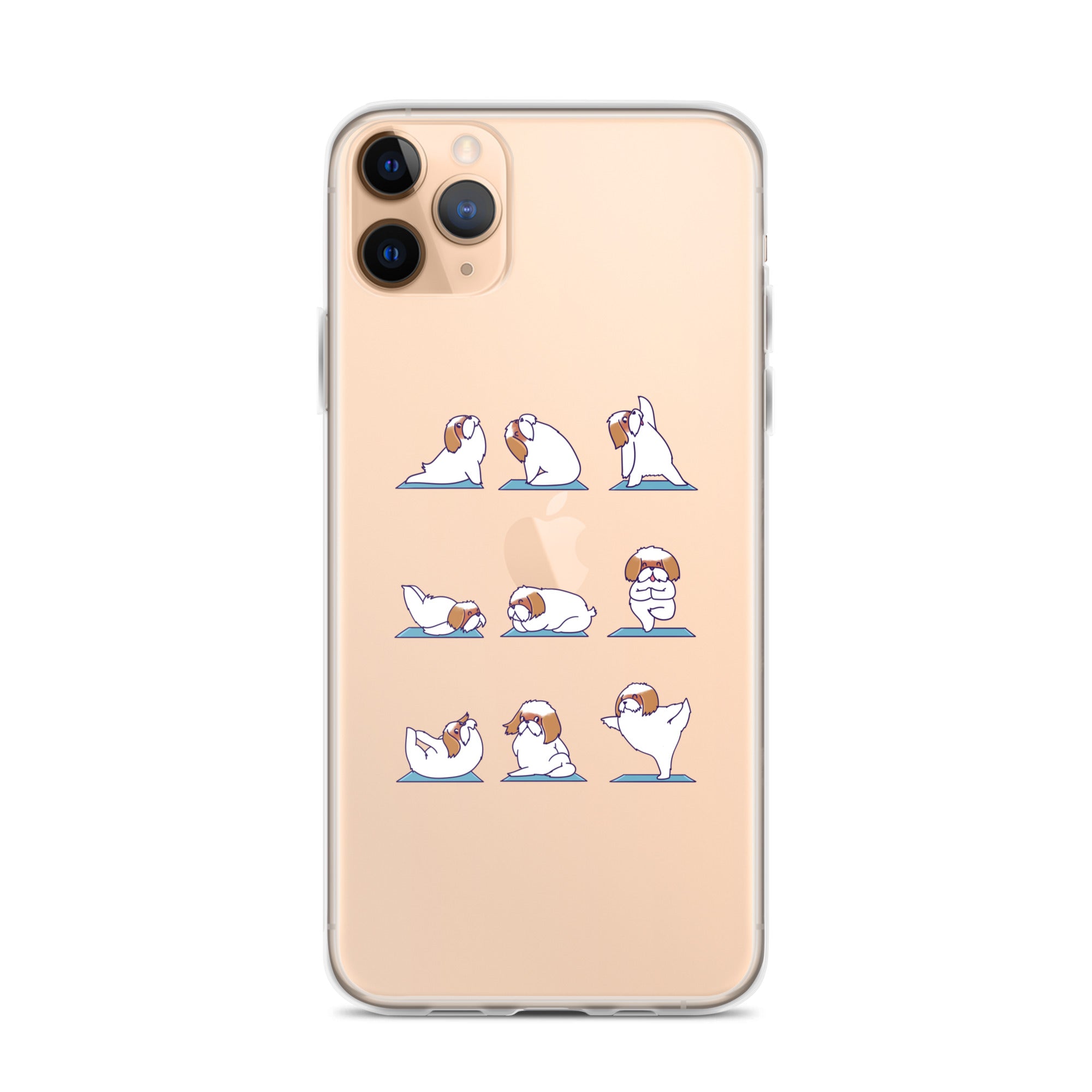 Shih Tzu Doing Yoga iPhone Case