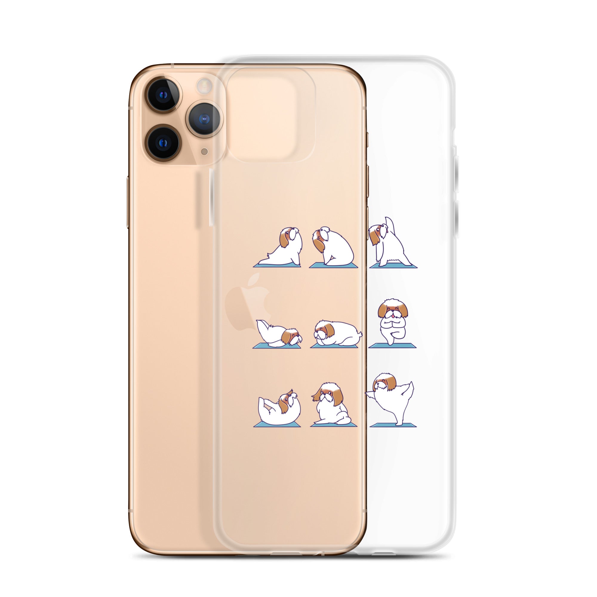 Shih Tzu Doing Yoga iPhone Case