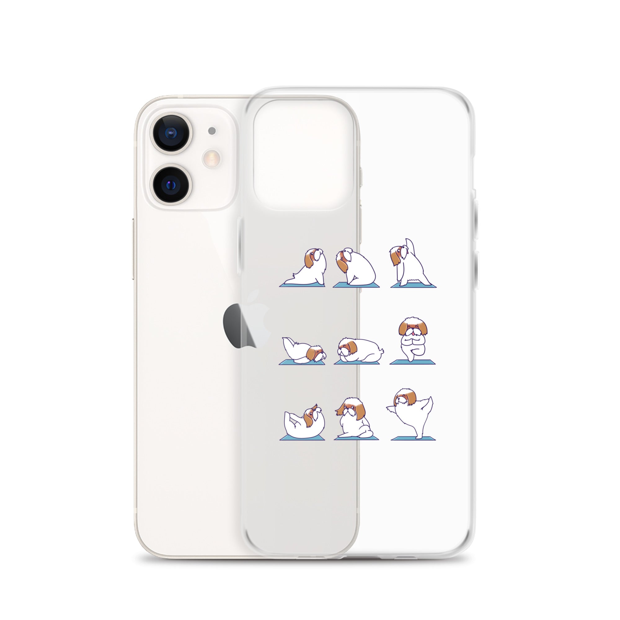 Shih Tzu Doing Yoga iPhone Case