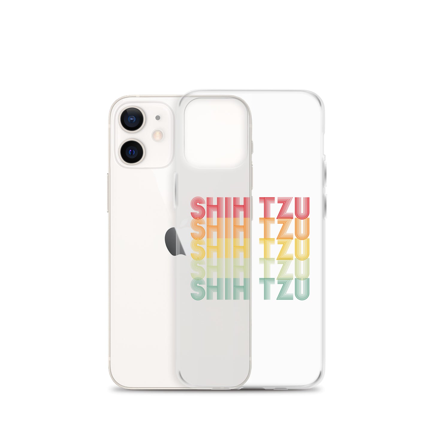 Shih Tzu Typographical iPhone Case