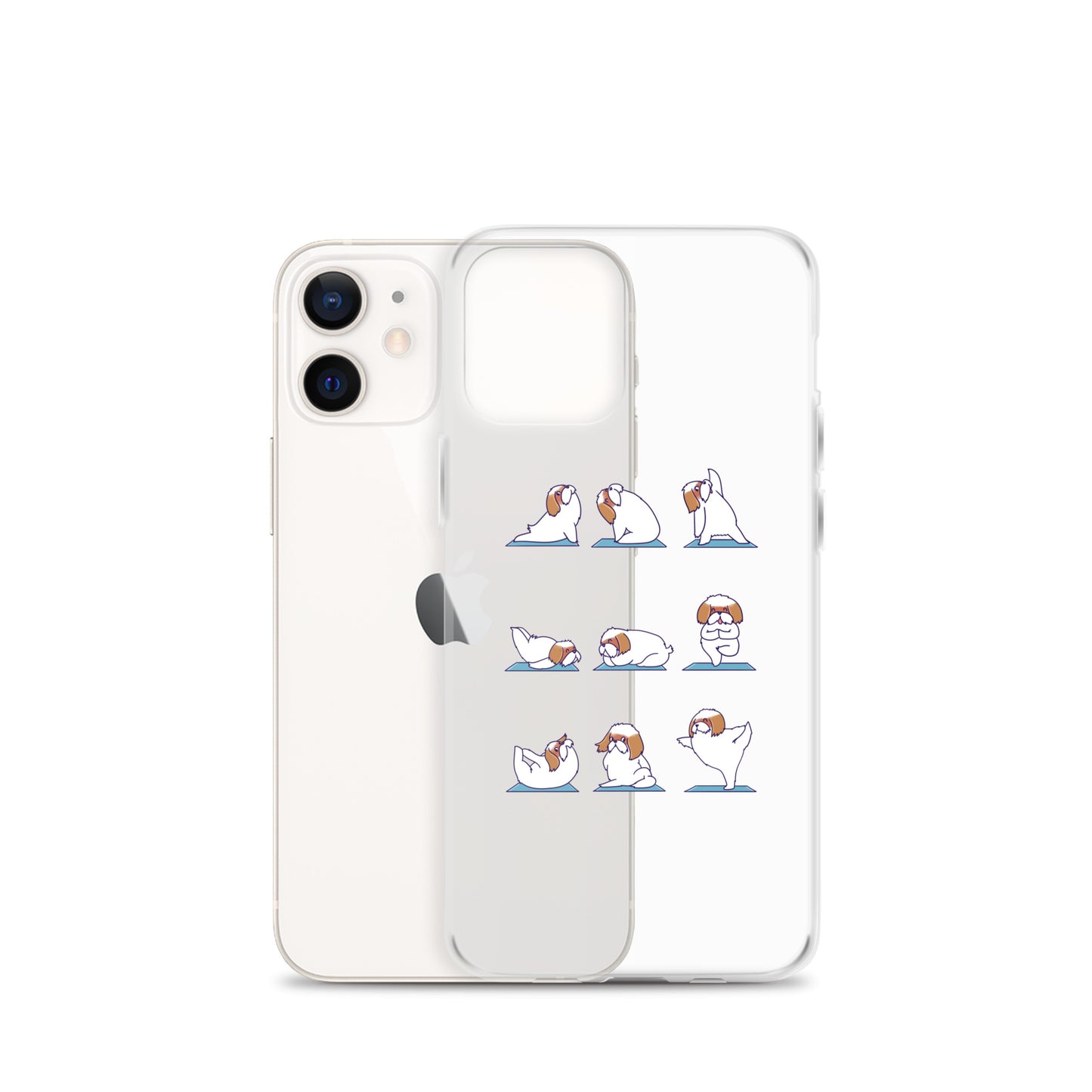 Shih Tzu Doing Yoga iPhone Case