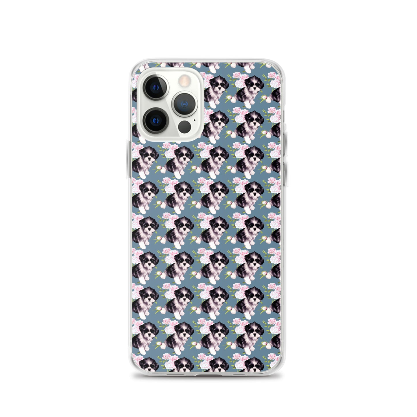 Victorian Roses and Shih Tzu iPhone Case