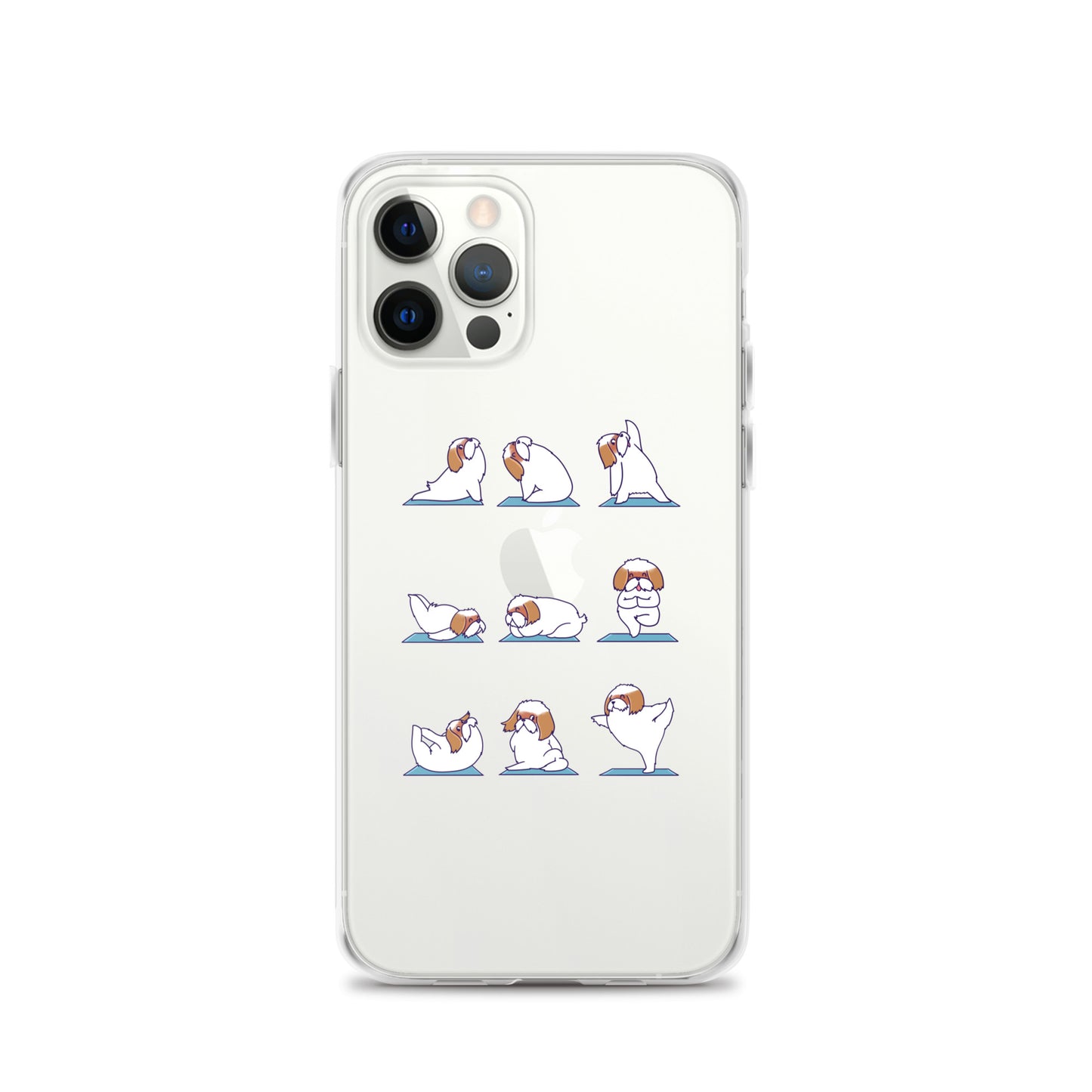 Shih Tzu Doing Yoga iPhone Case