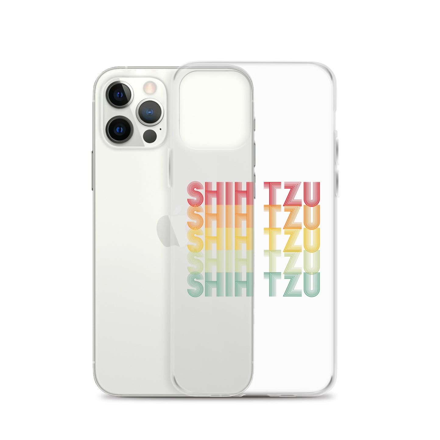 Shih Tzu Typographical iPhone Case