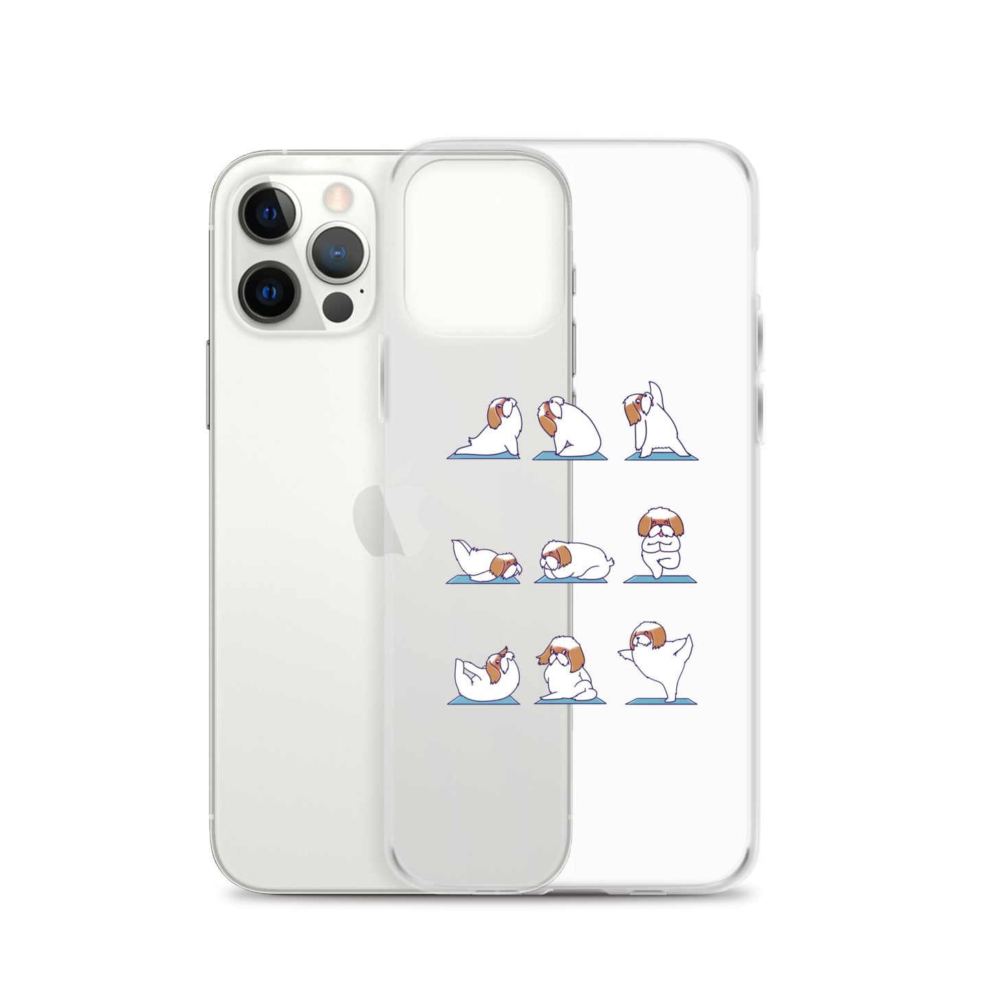 Shih Tzu Doing Yoga iPhone Case