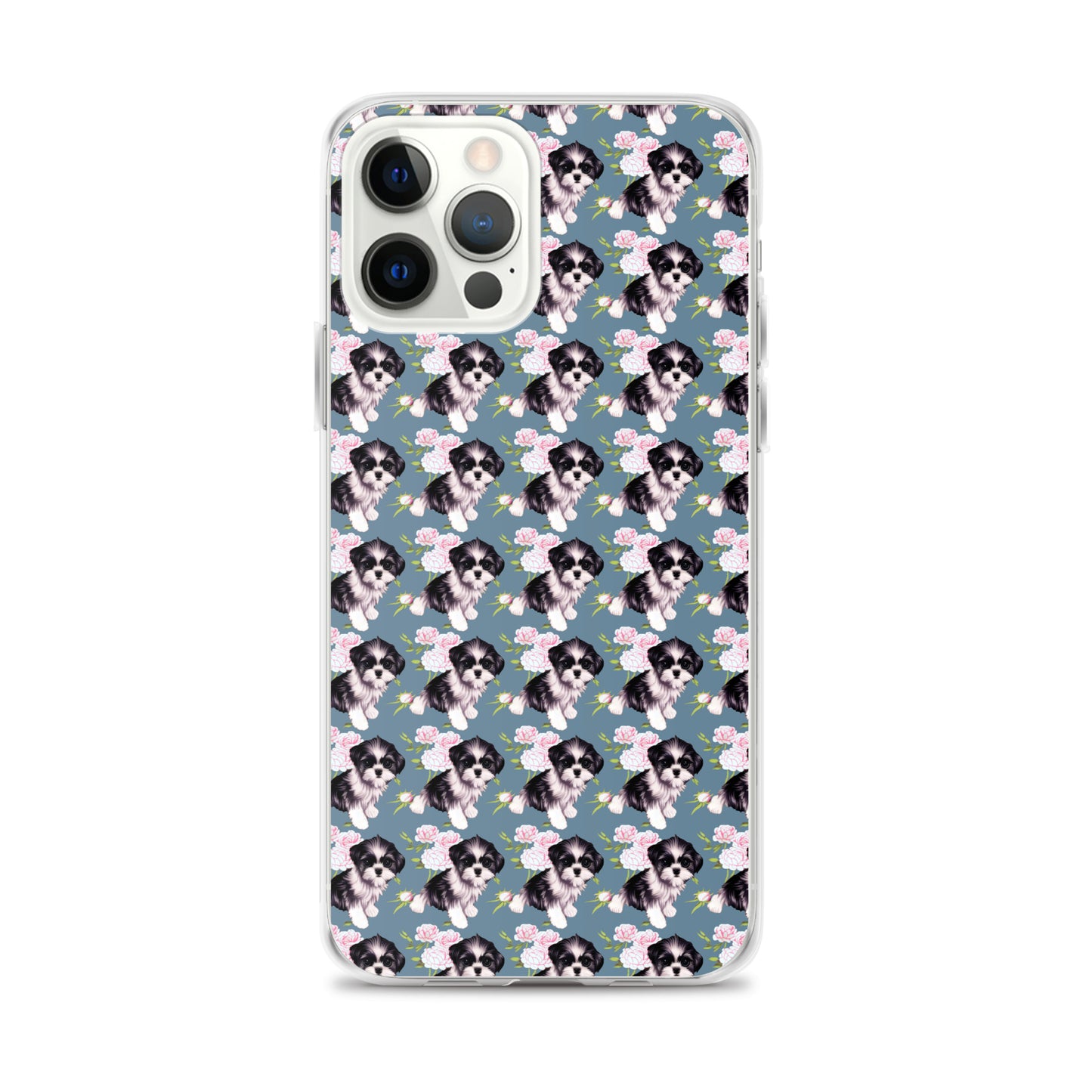 Victorian Roses and Shih Tzu iPhone Case