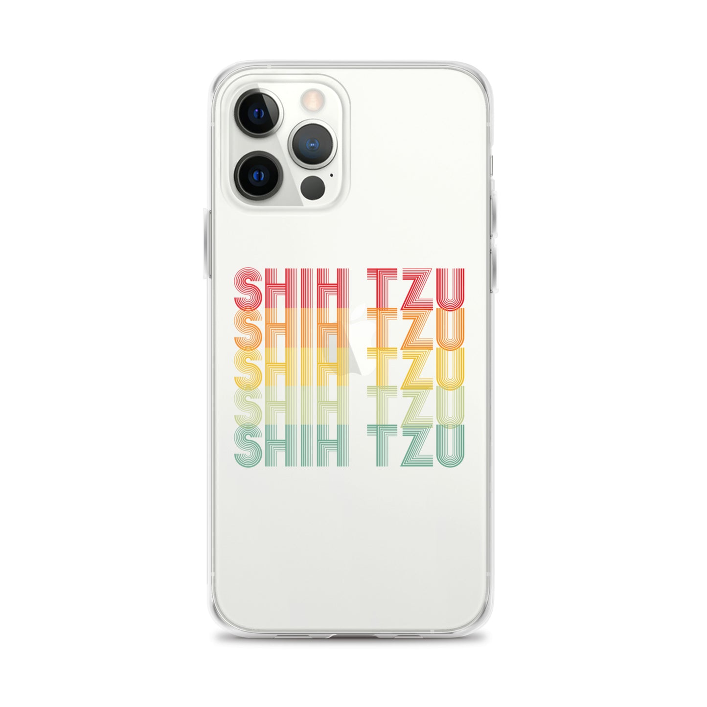 Shih Tzu Typographical iPhone Case