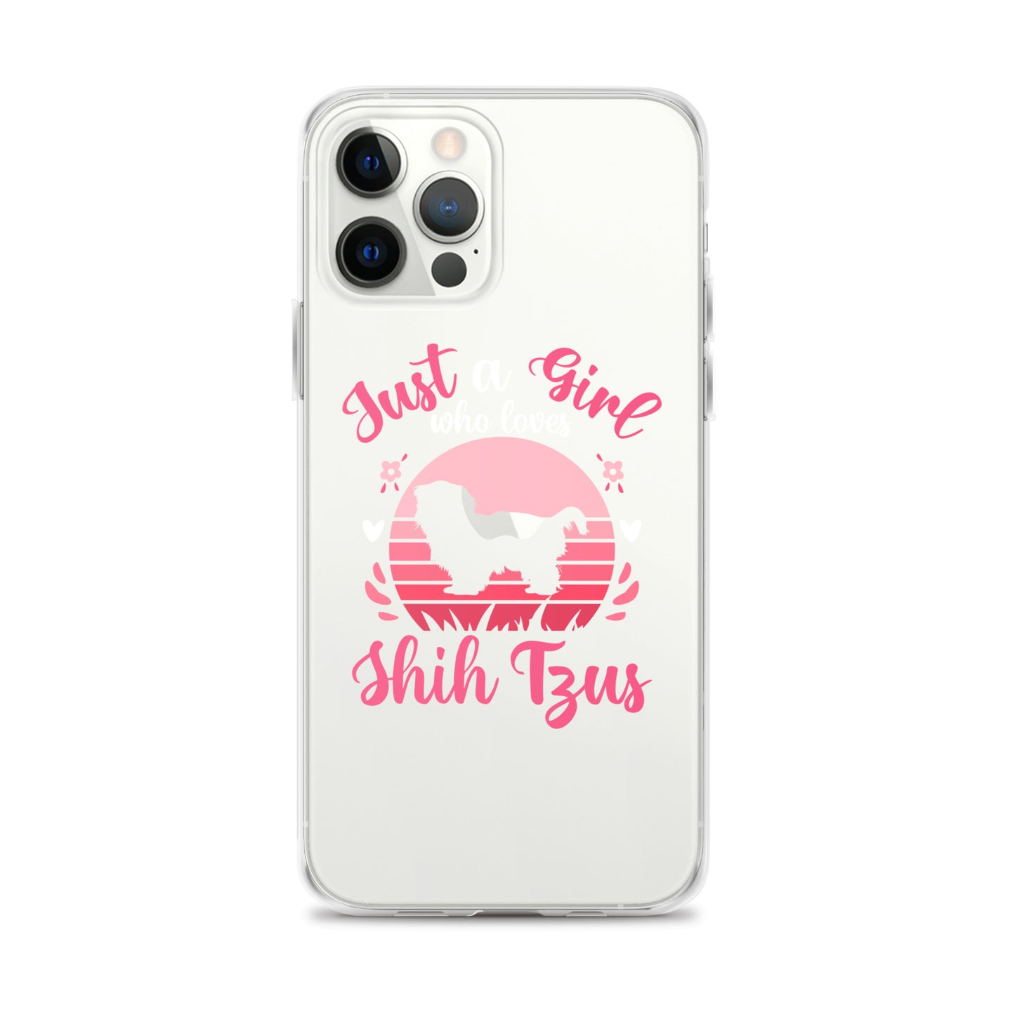 Just a Girl Who Loves Shih Tzu iPhone Case