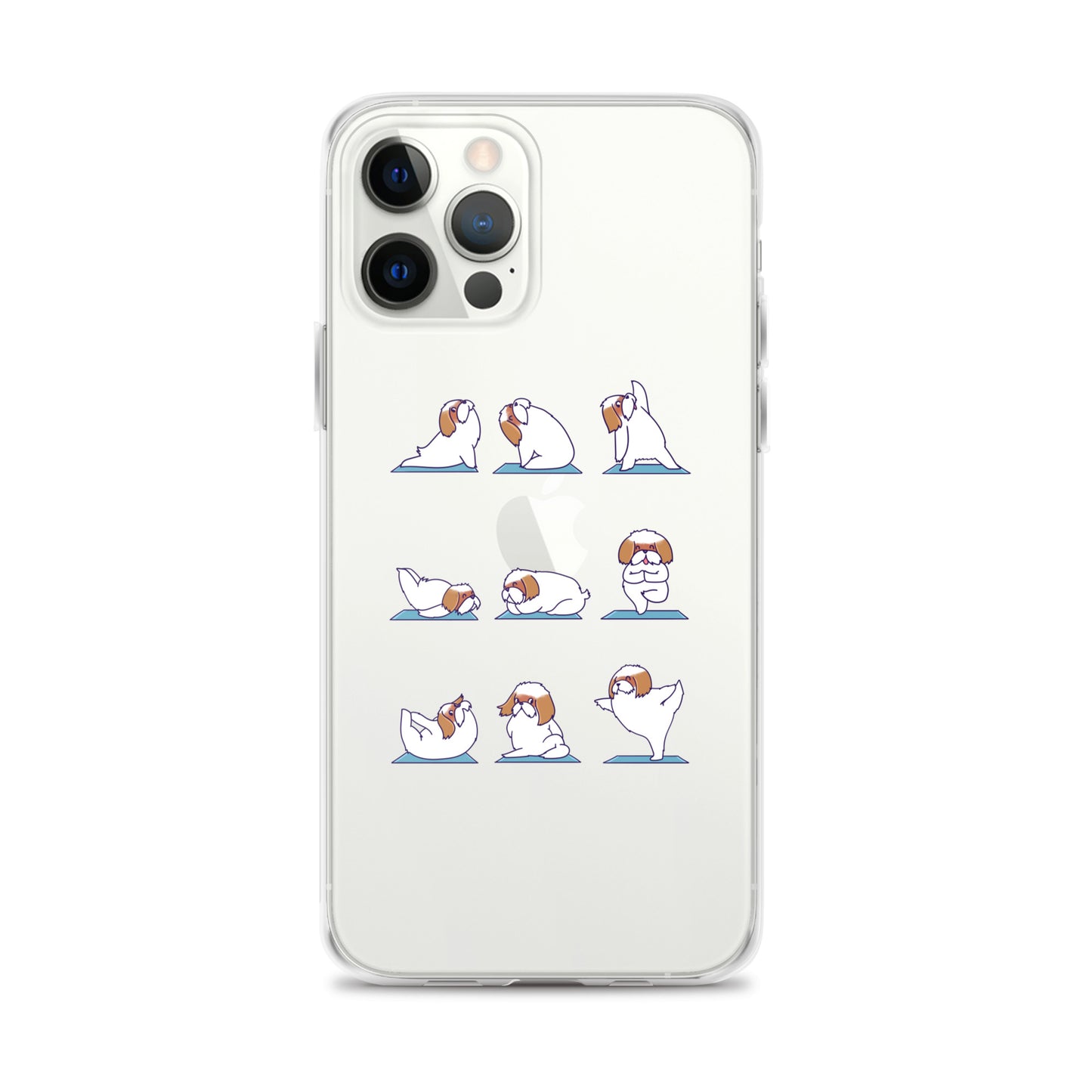 Shih Tzu Doing Yoga iPhone Case