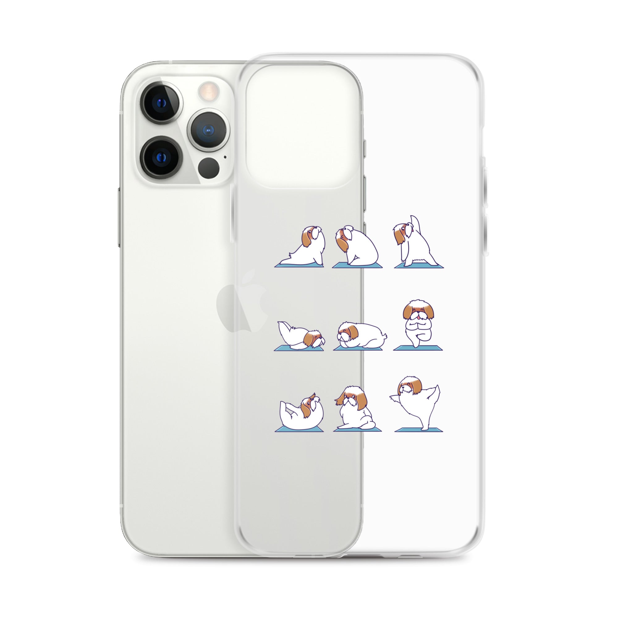 Shih Tzu Doing Yoga iPhone Case