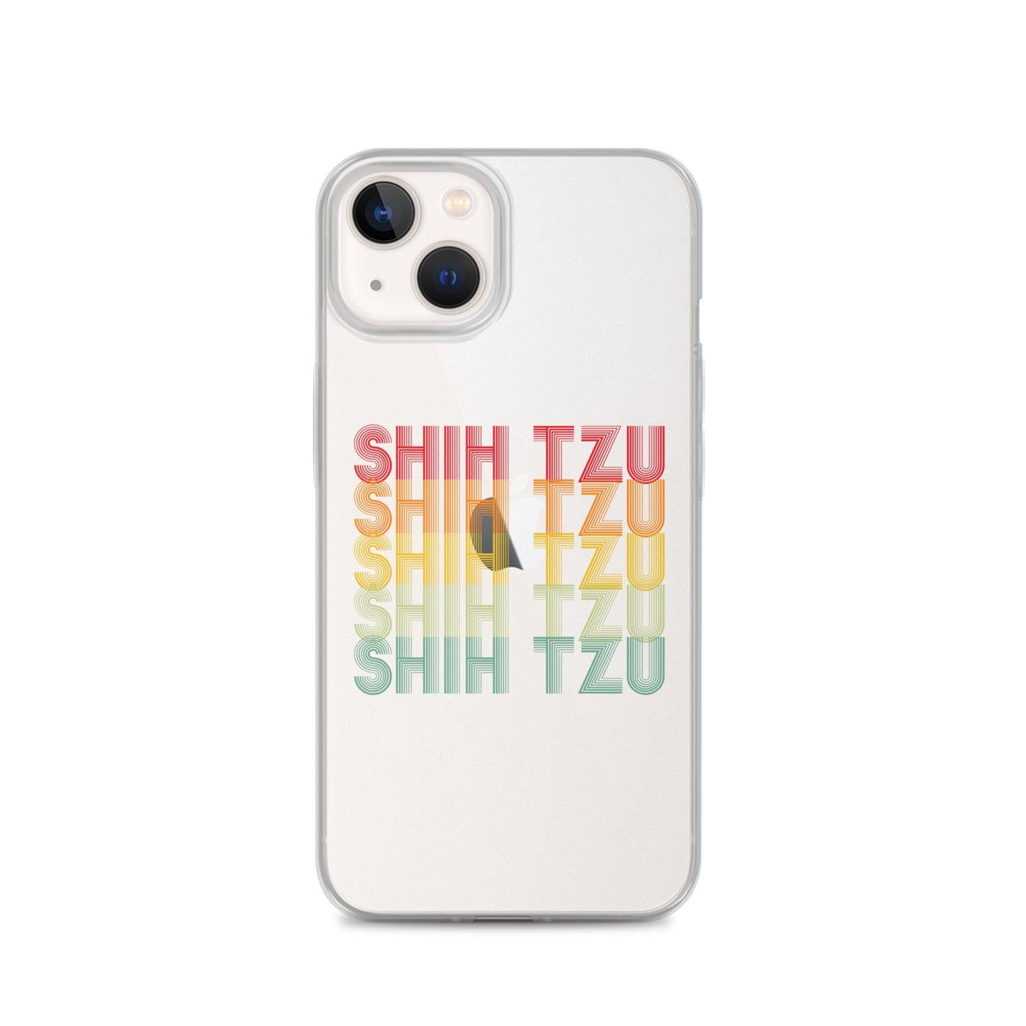 Shih Tzu Typographical iPhone Case