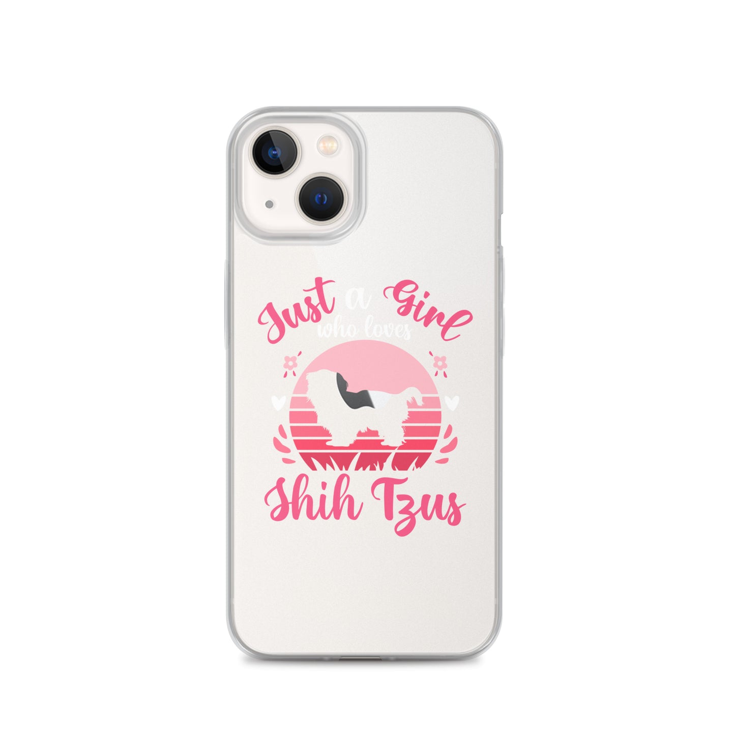 Just a Girl Who Loves Shih Tzu iPhone Case