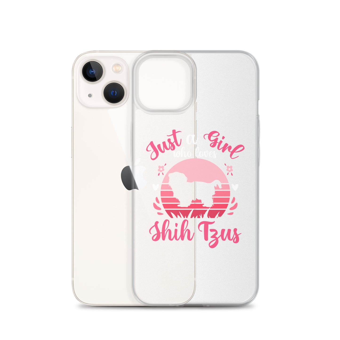 Just a Girl Who Loves Shih Tzu iPhone Case