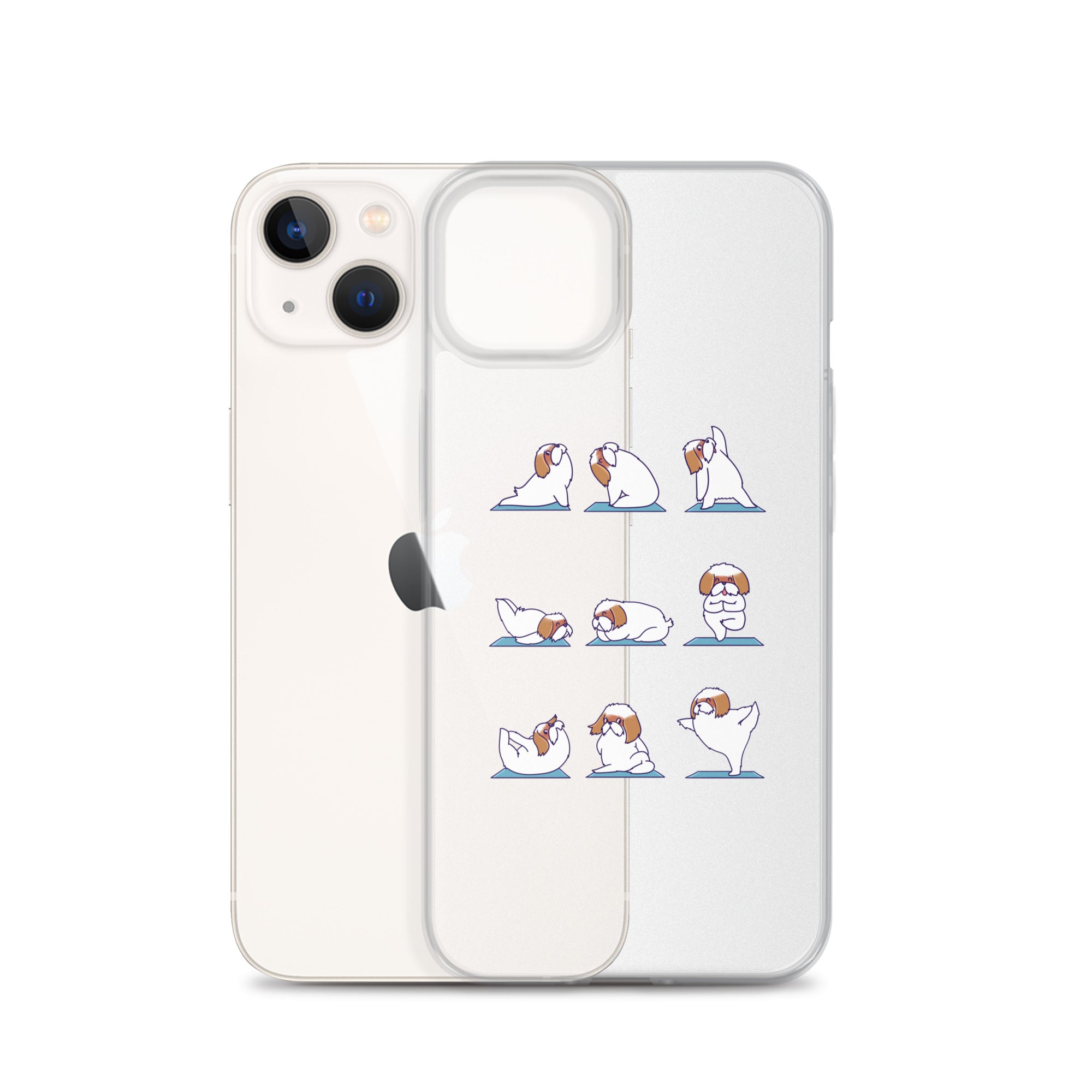 Shih Tzu Doing Yoga iPhone Case