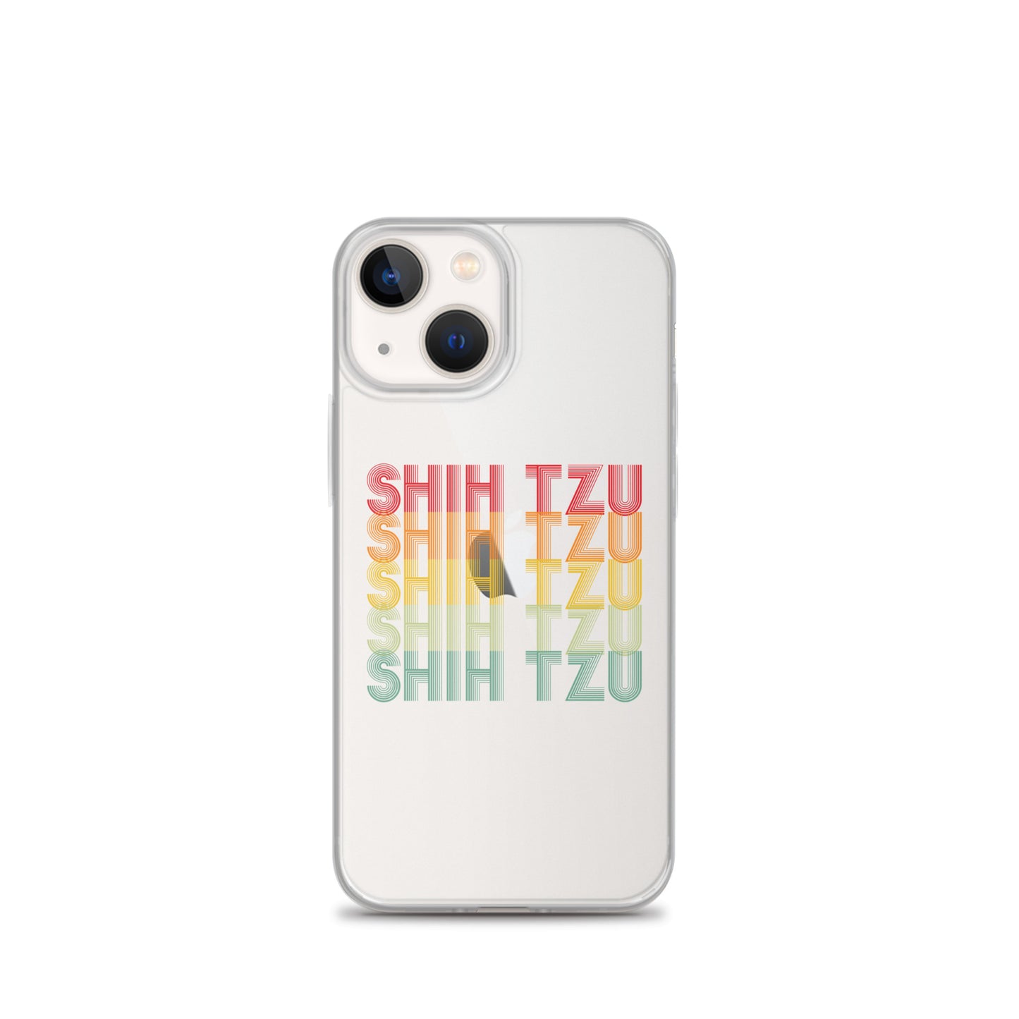 Shih Tzu Typographical iPhone Case