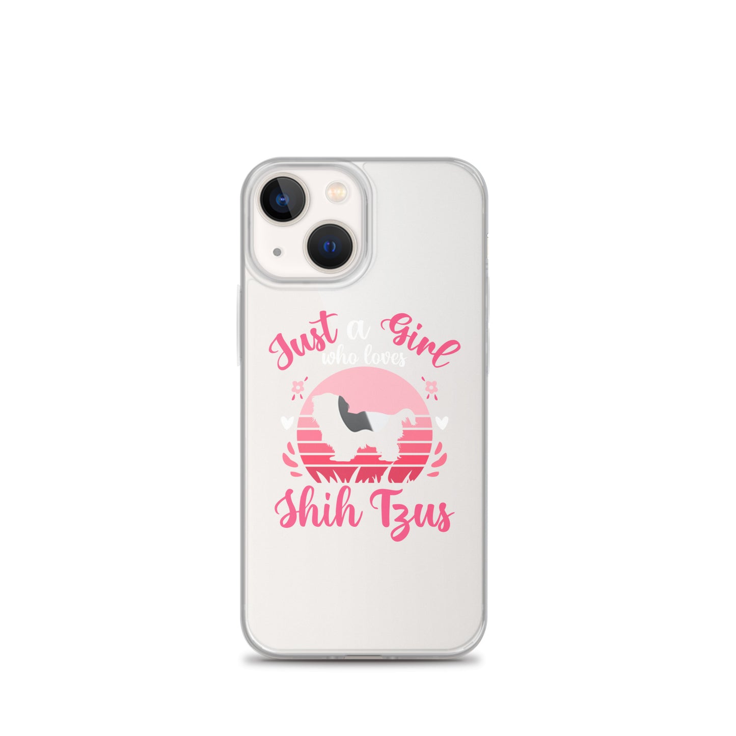 Just a Girl Who Loves Shih Tzu iPhone Case