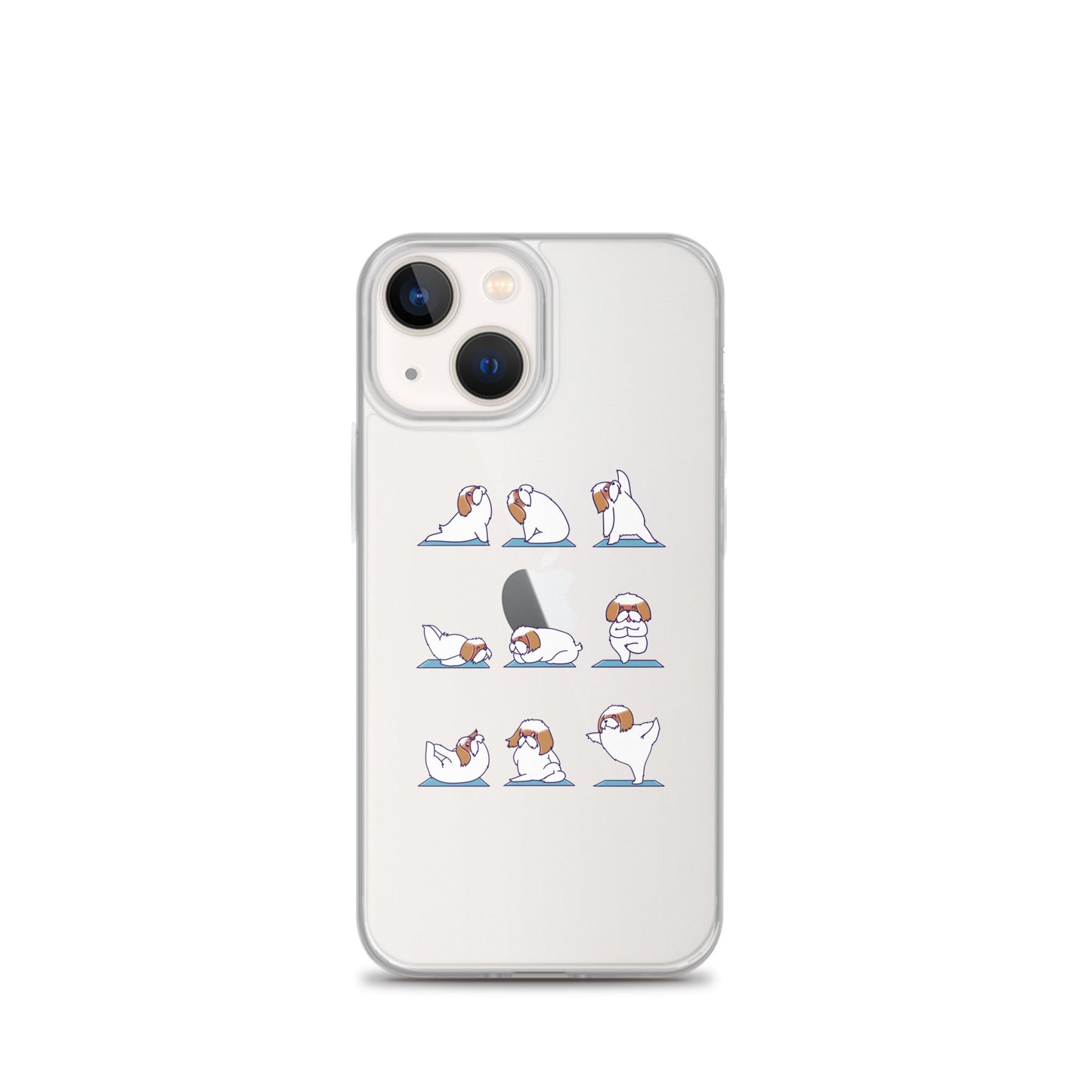 Shih Tzu Doing Yoga iPhone Case