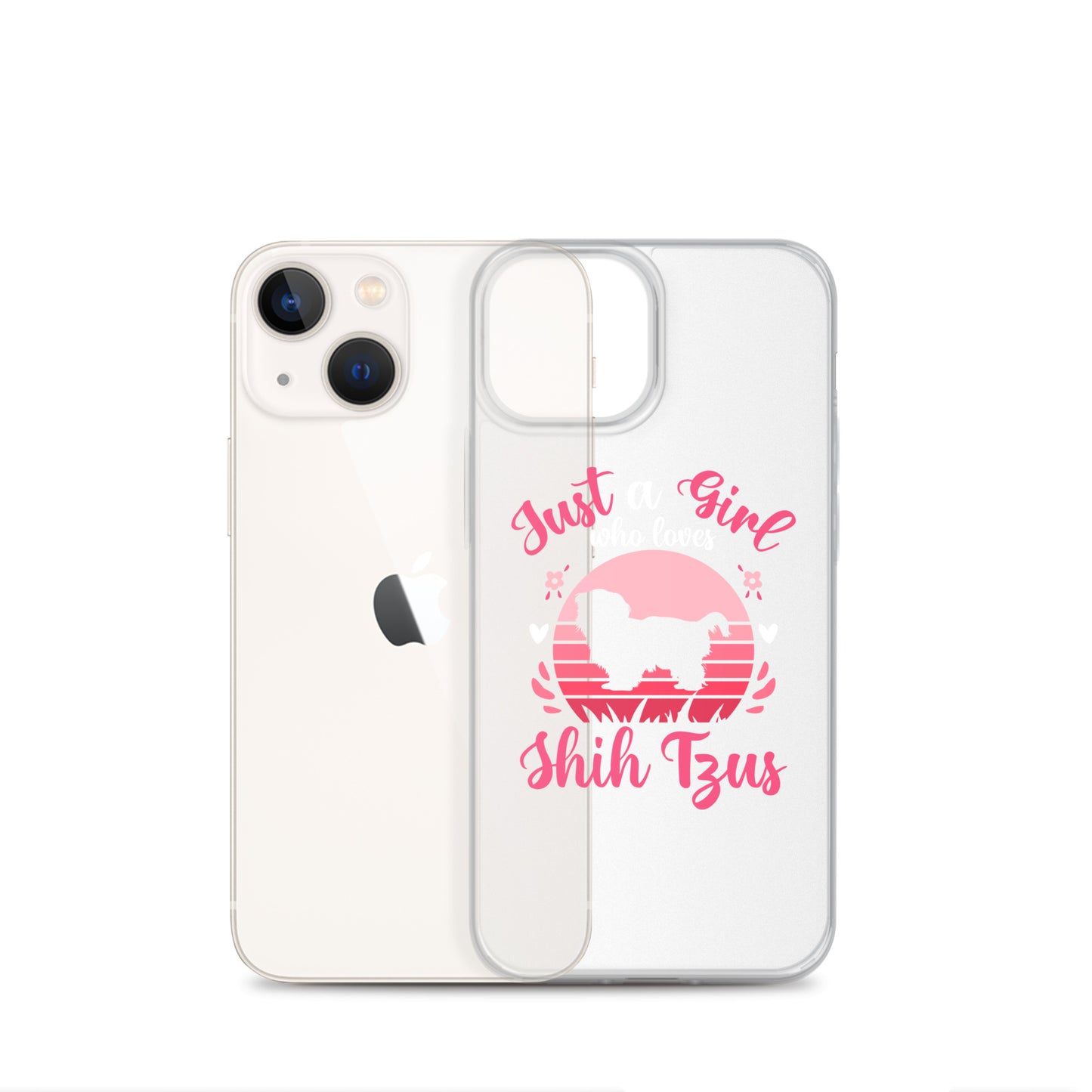 Just a Girl Who Loves Shih Tzu iPhone Case