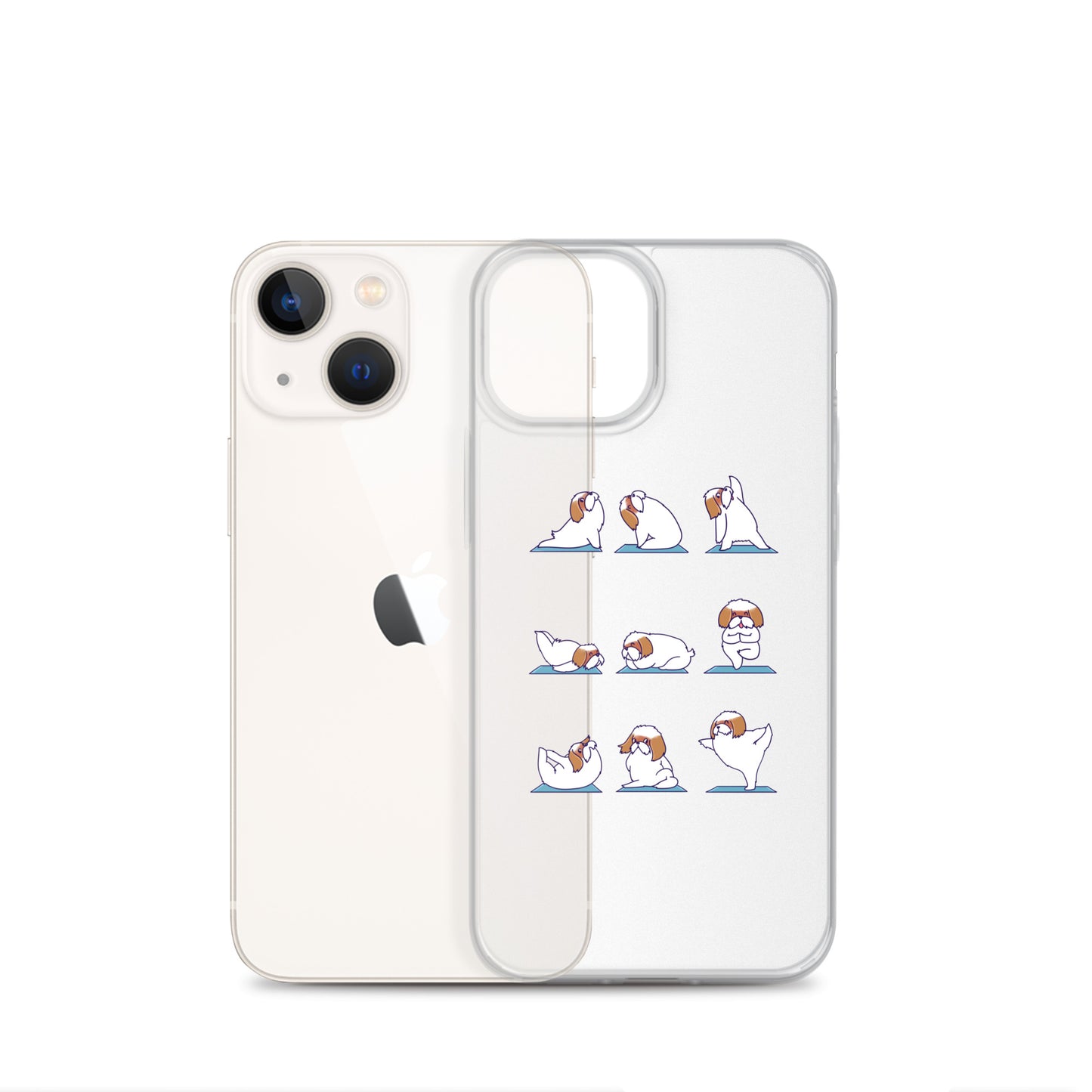 Shih Tzu Doing Yoga iPhone Case