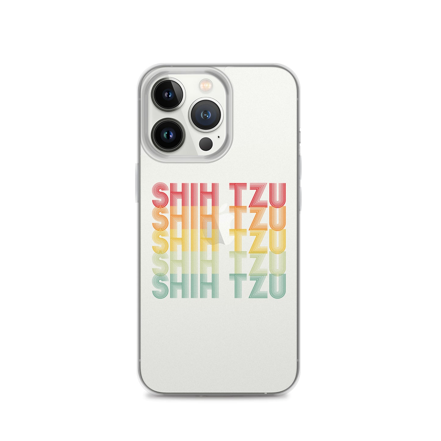 Shih Tzu Typographical iPhone Case