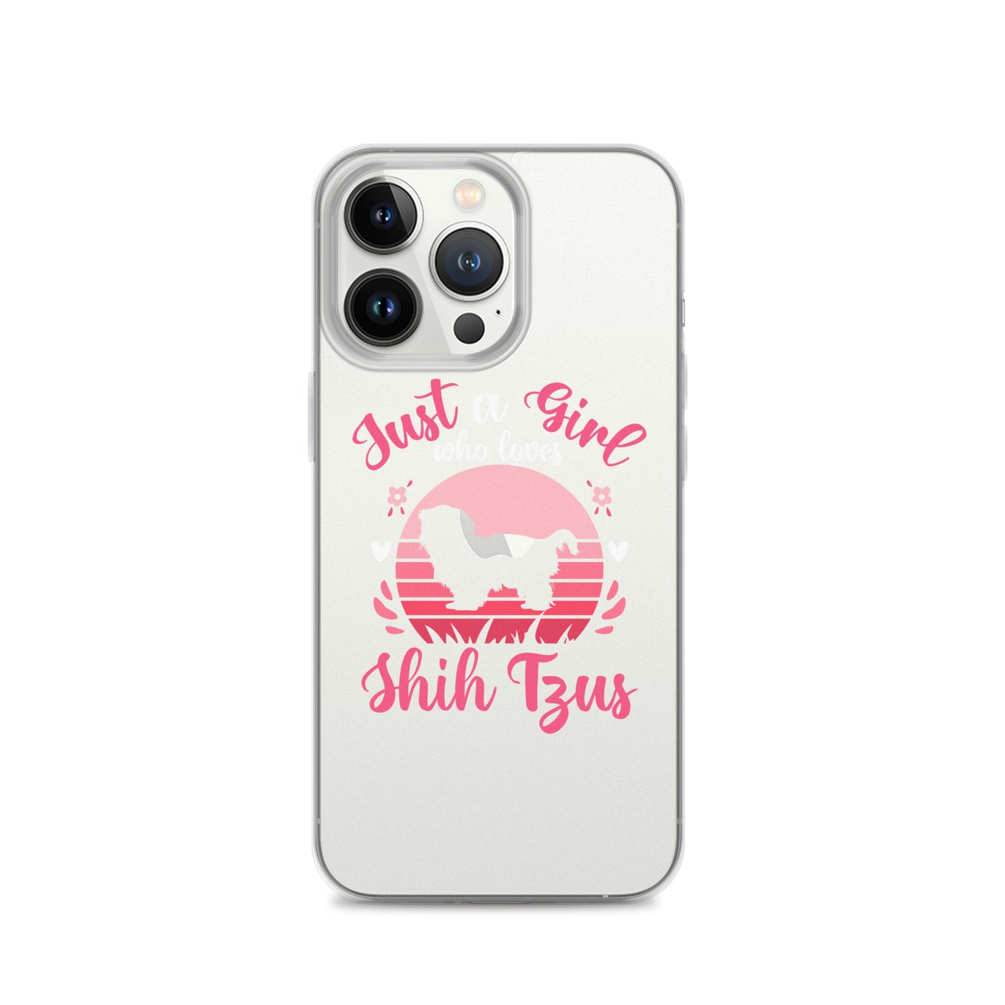 Just a Girl Who Loves Shih Tzu iPhone Case