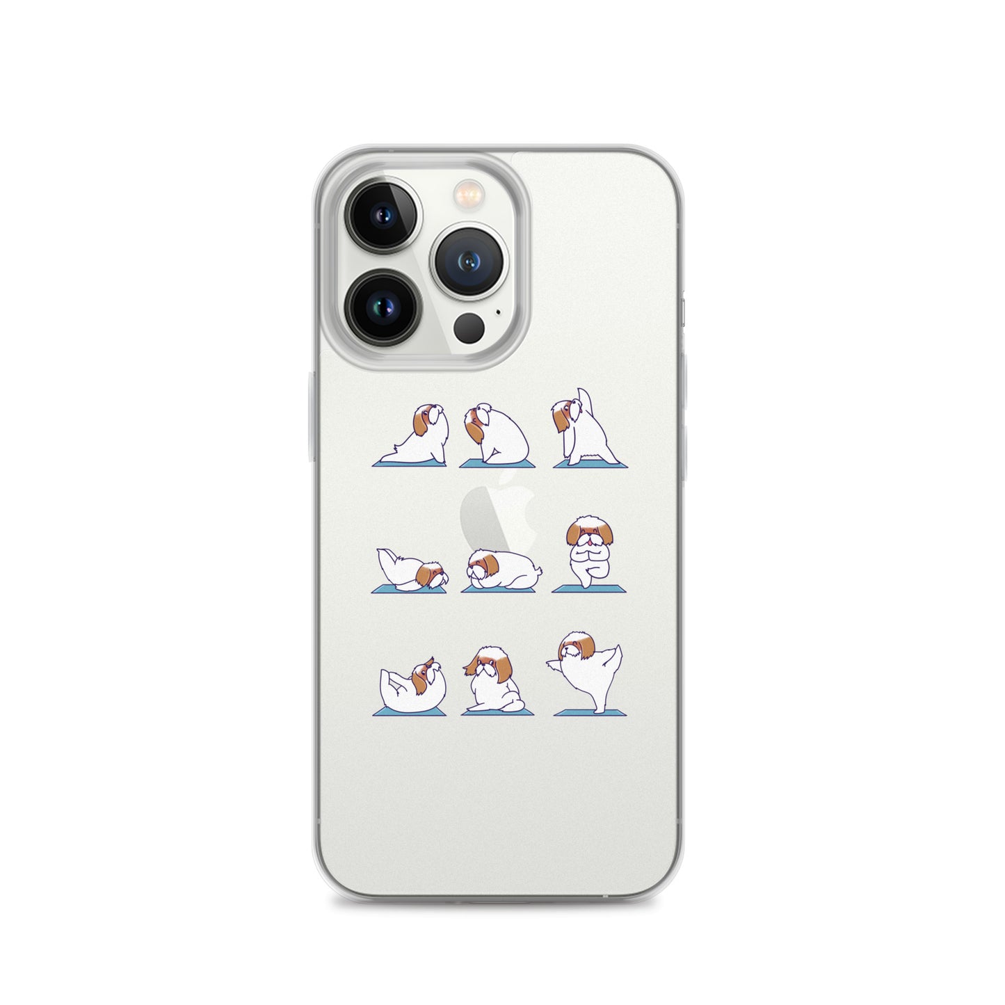 Shih Tzu Doing Yoga iPhone Case