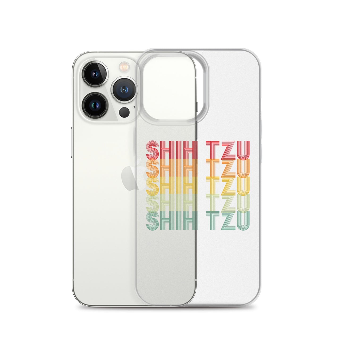 Shih Tzu Typographical iPhone Case