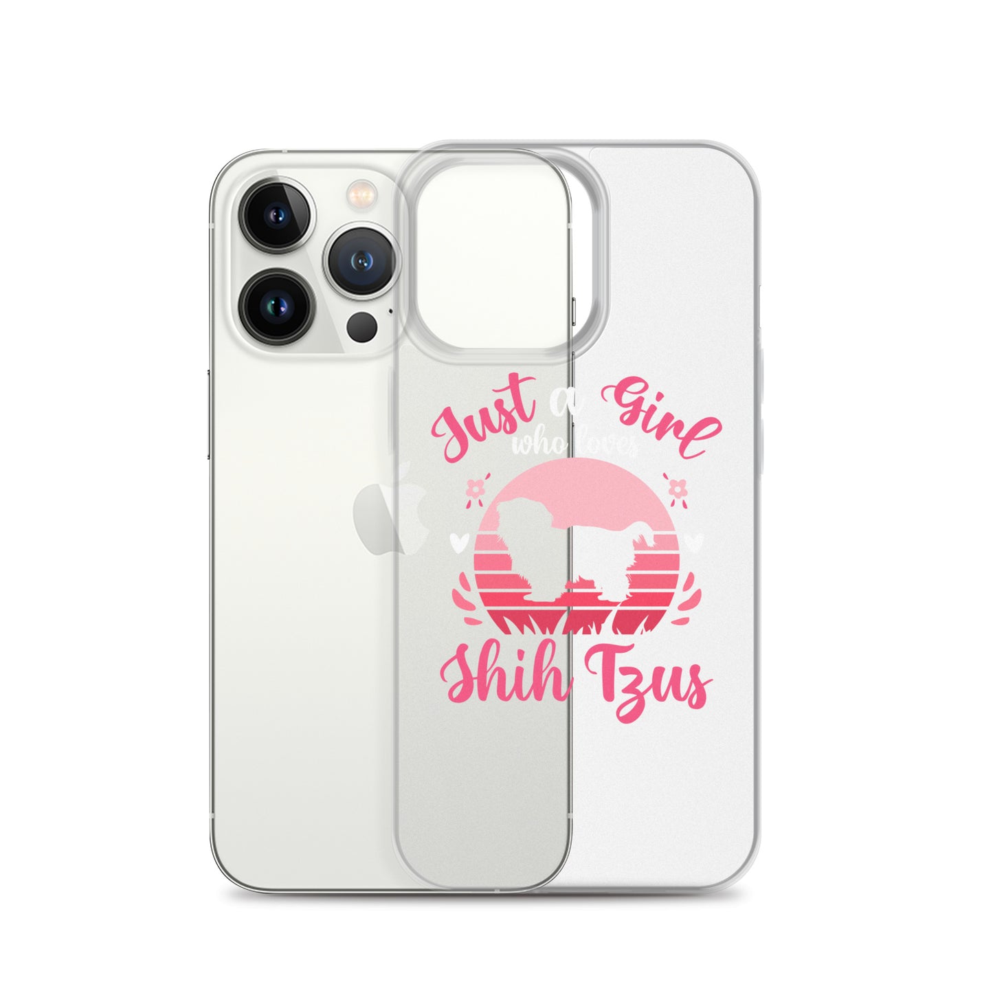 Just a Girl Who Loves Shih Tzu iPhone Case