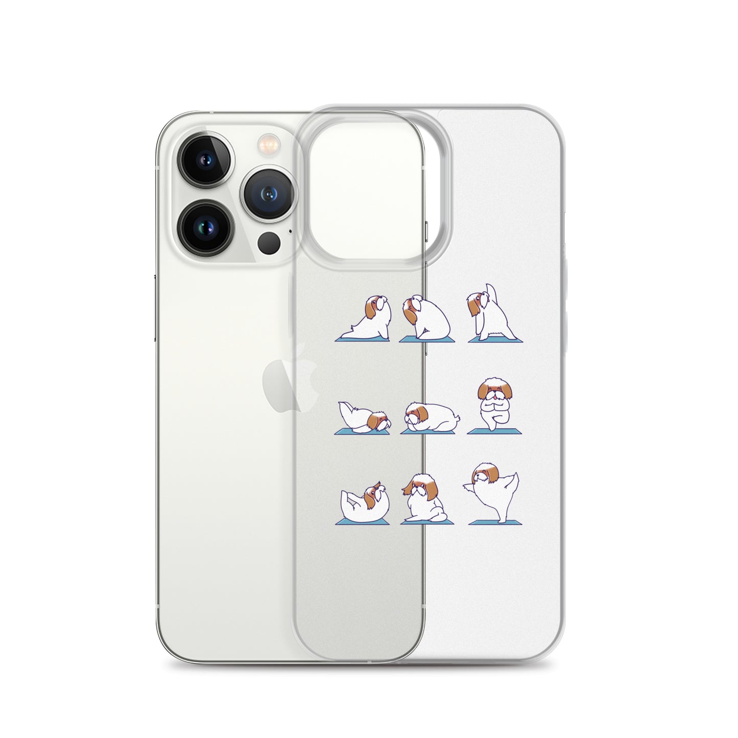 Shih Tzu Doing Yoga iPhone Case