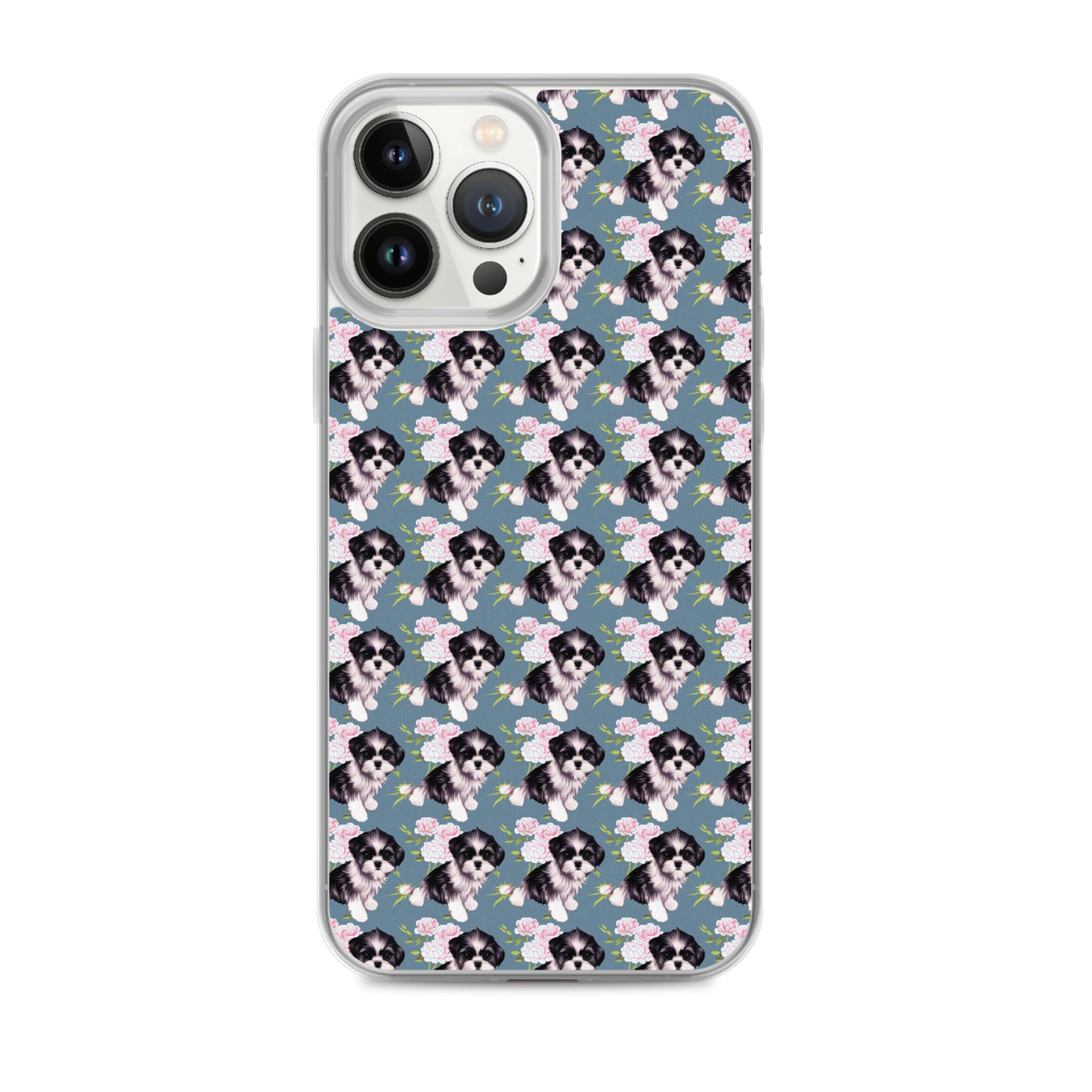 Victorian Roses and Shih Tzu iPhone Case