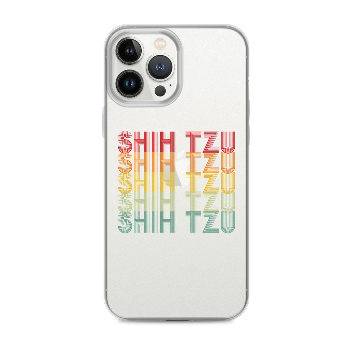 Shih Tzu Typographical iPhone Case